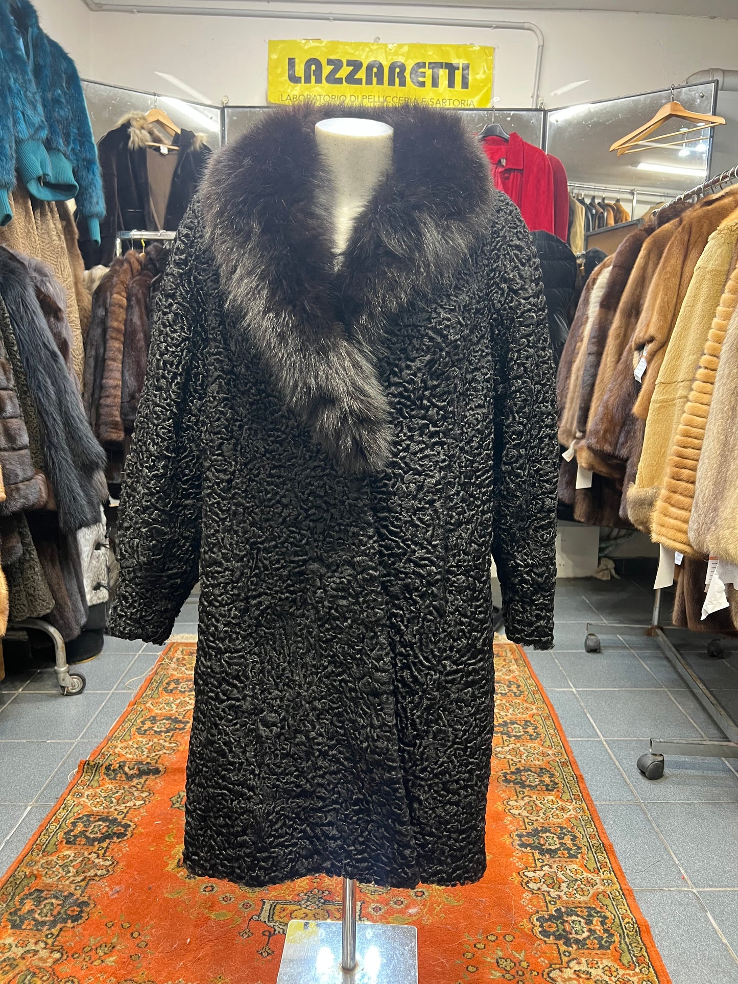 Manteau Persan col du renard