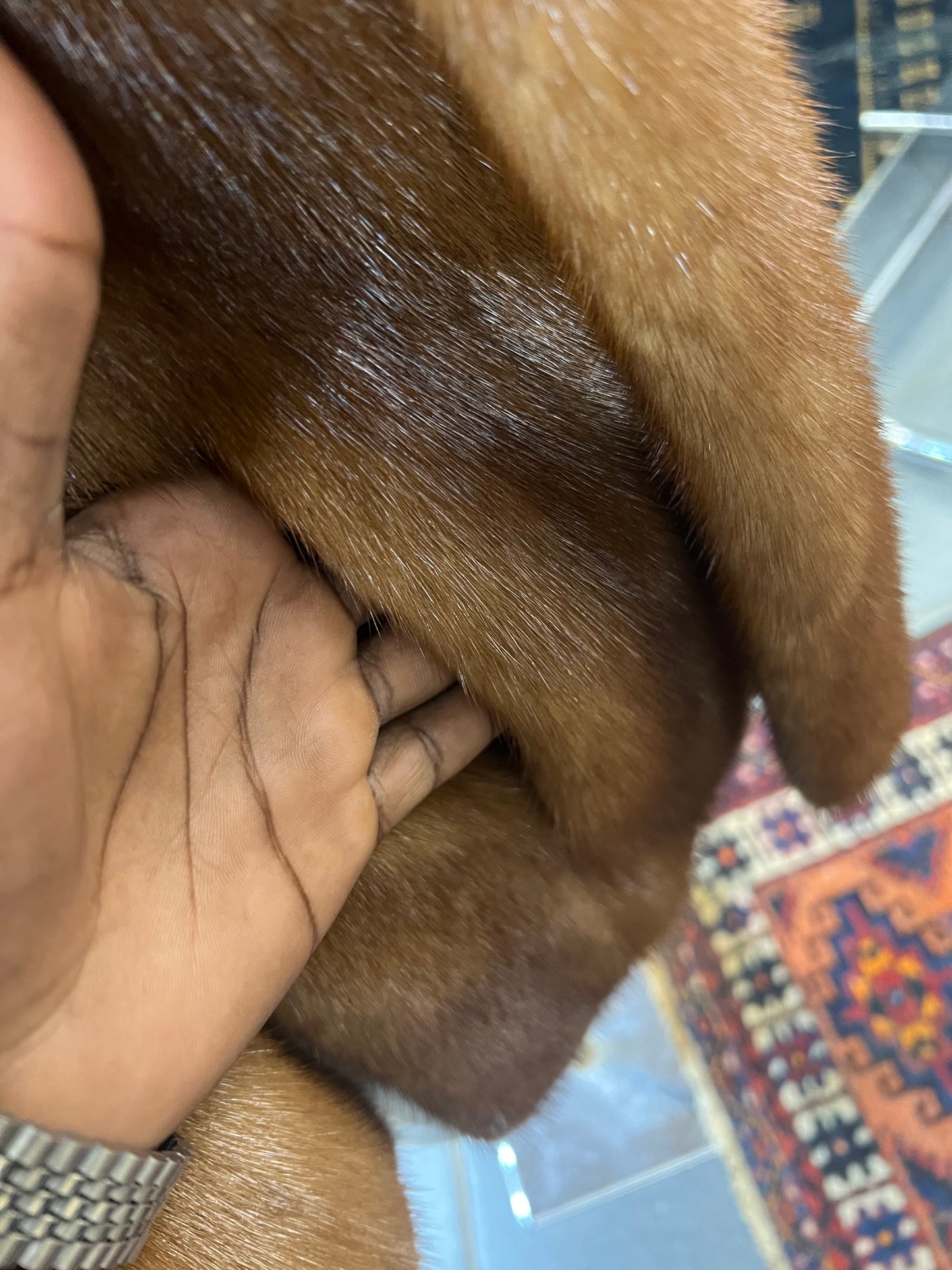 Cape en fourrure de vison 2535