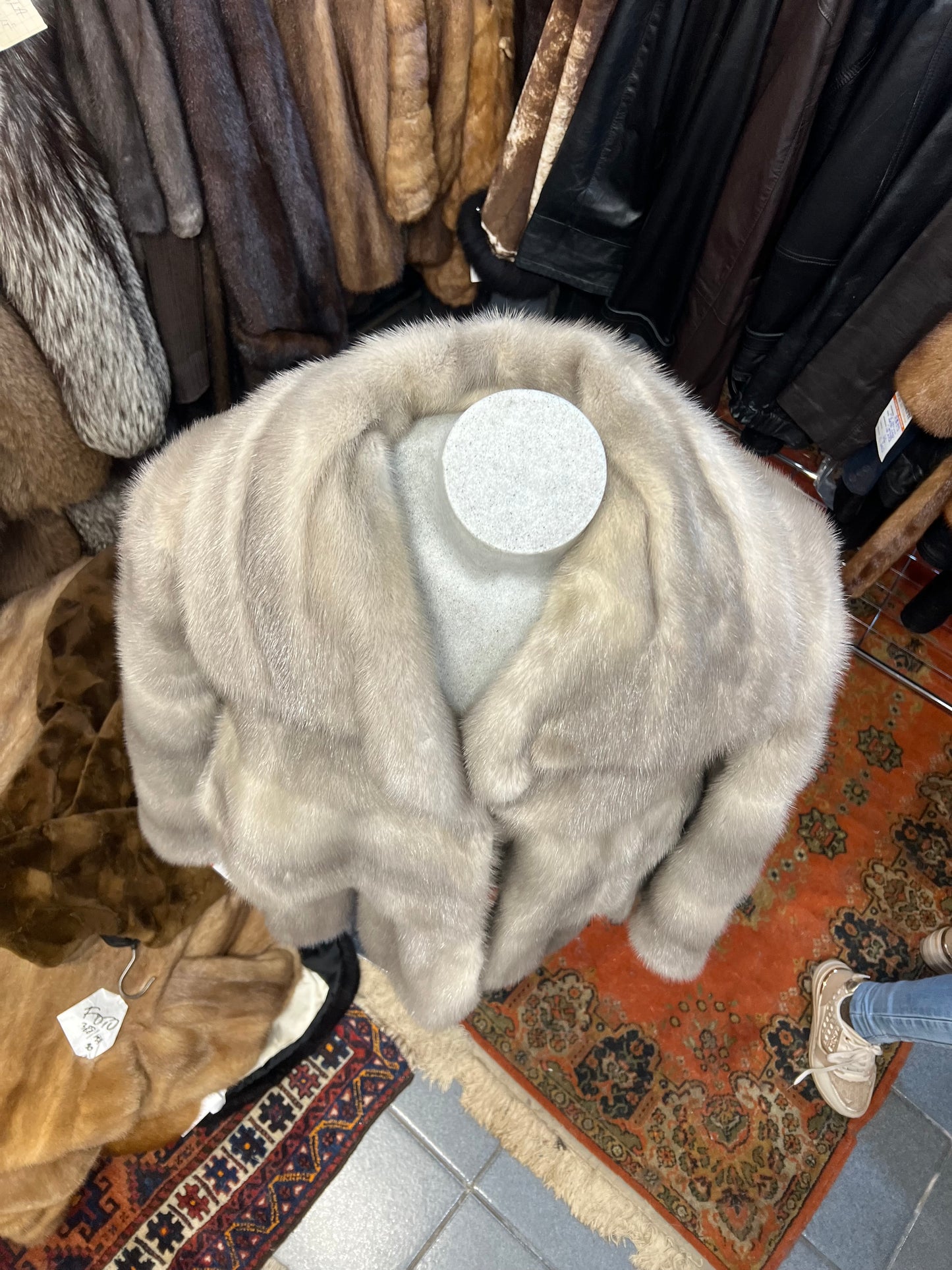 Visone silver traitement horizontal et vertical