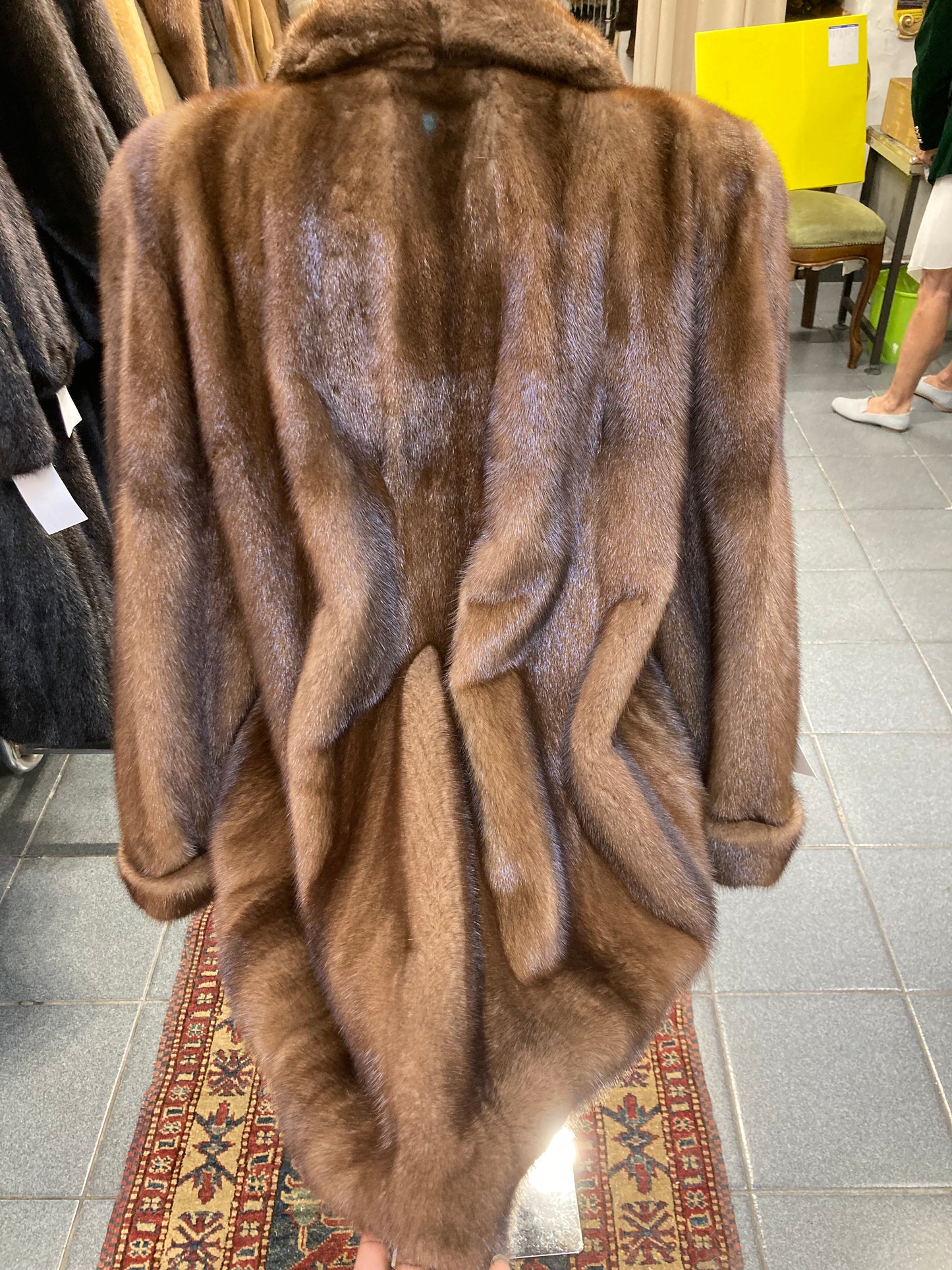 Manteau en Fourrure de Vision