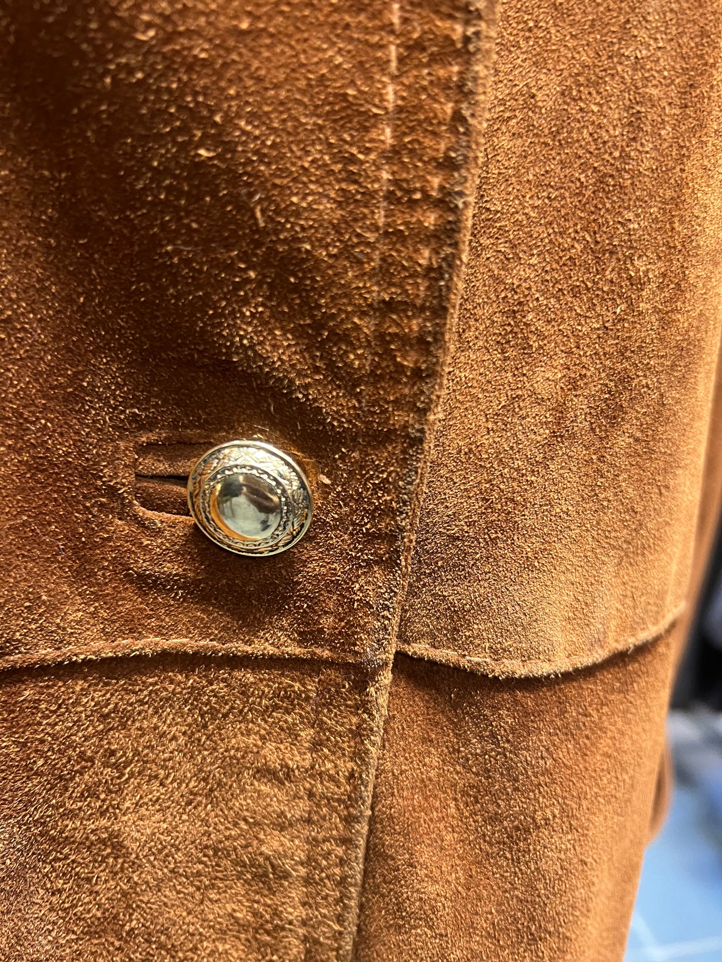 Manteau en suede original 836