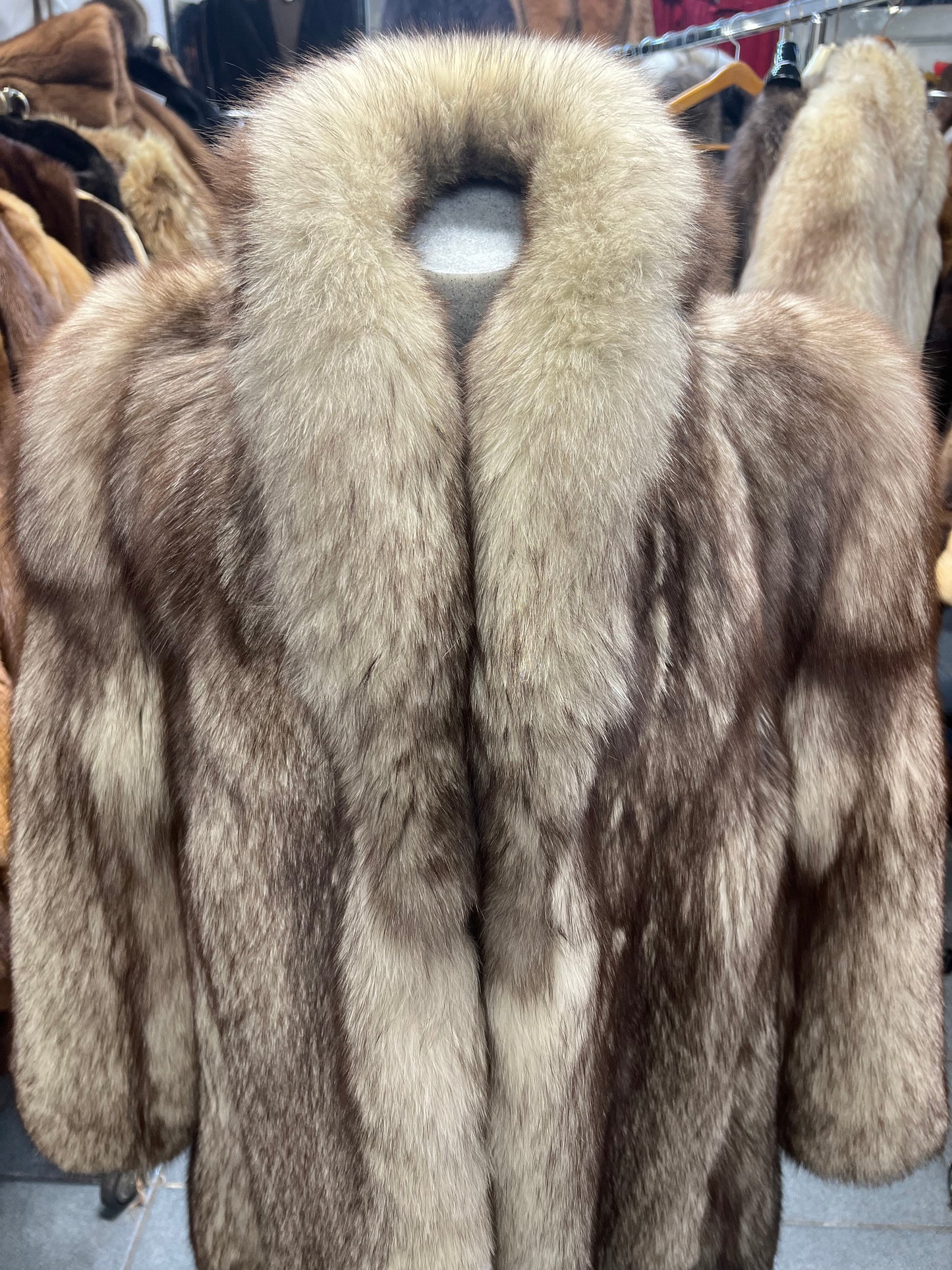 Manteau renard Groeland 2610