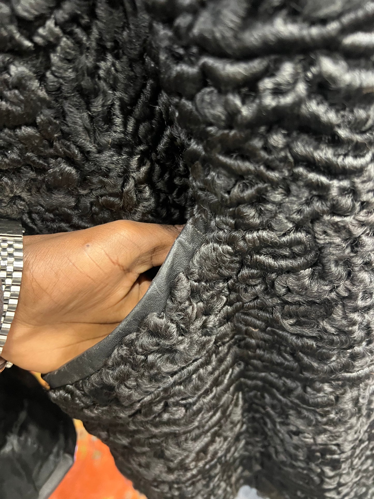 Manteau astrakan ( Persan)