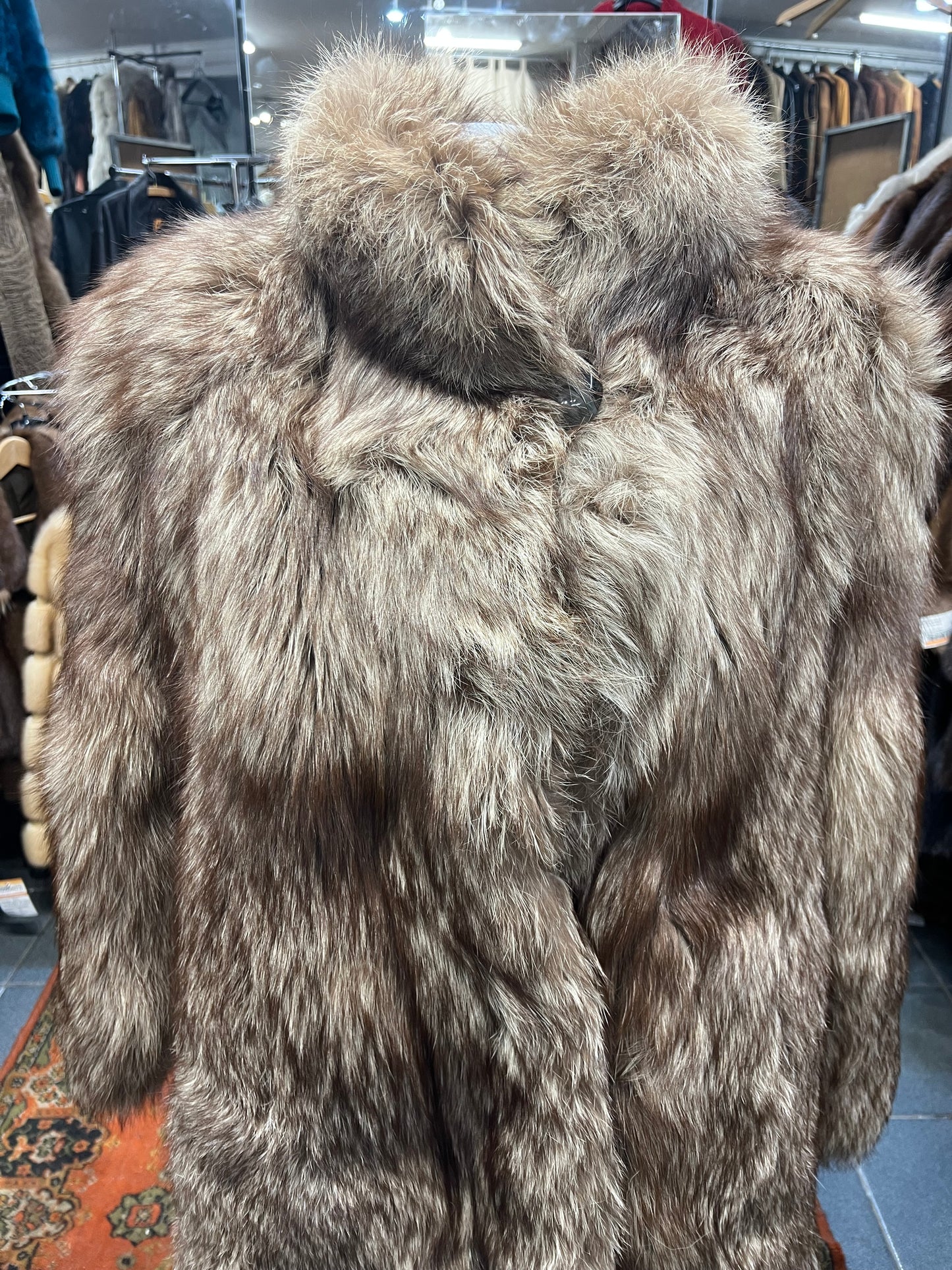 Manteau en renard Isabella 2701