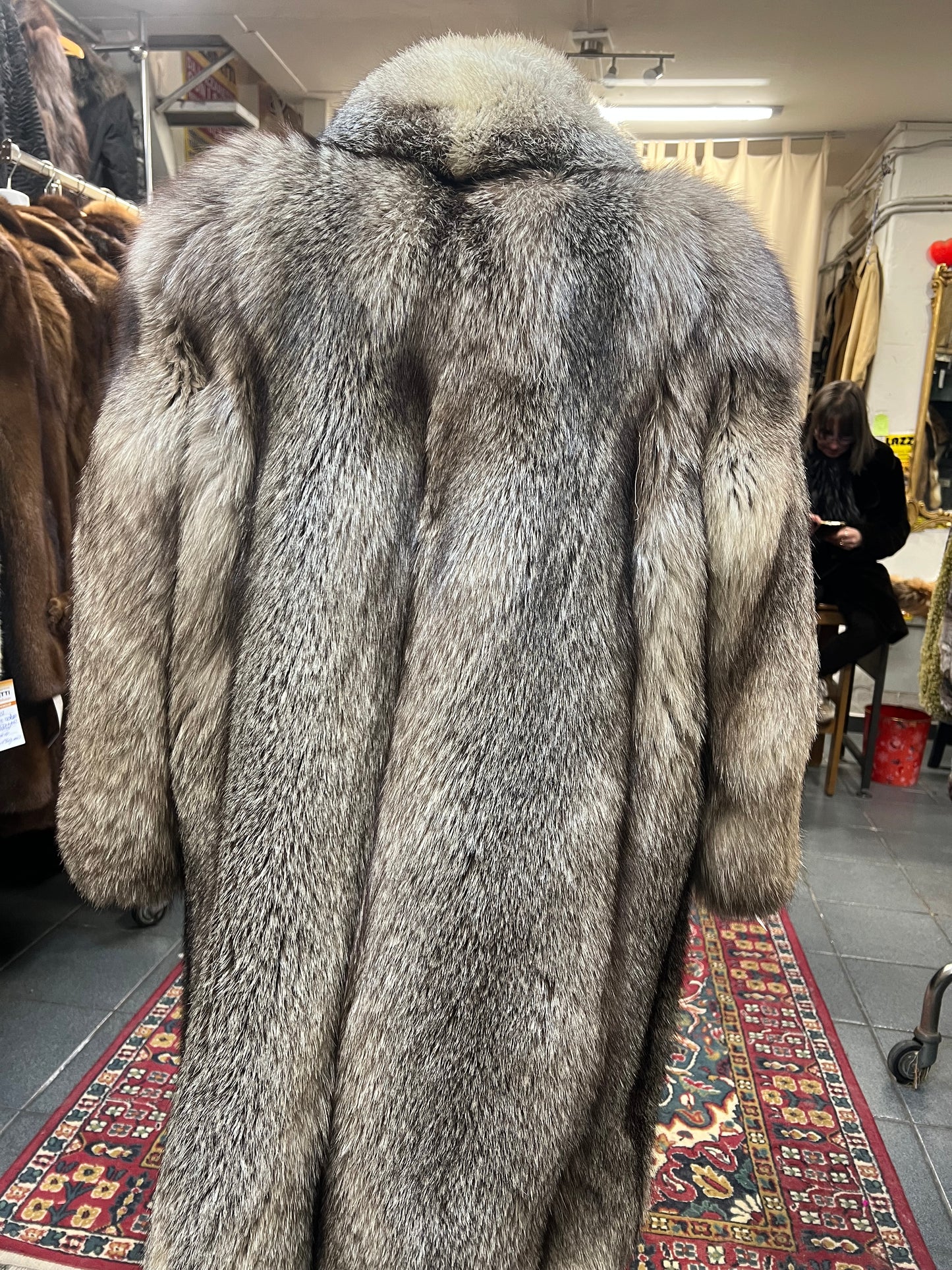 Manteau en fourrure de renard Isabelle 2841