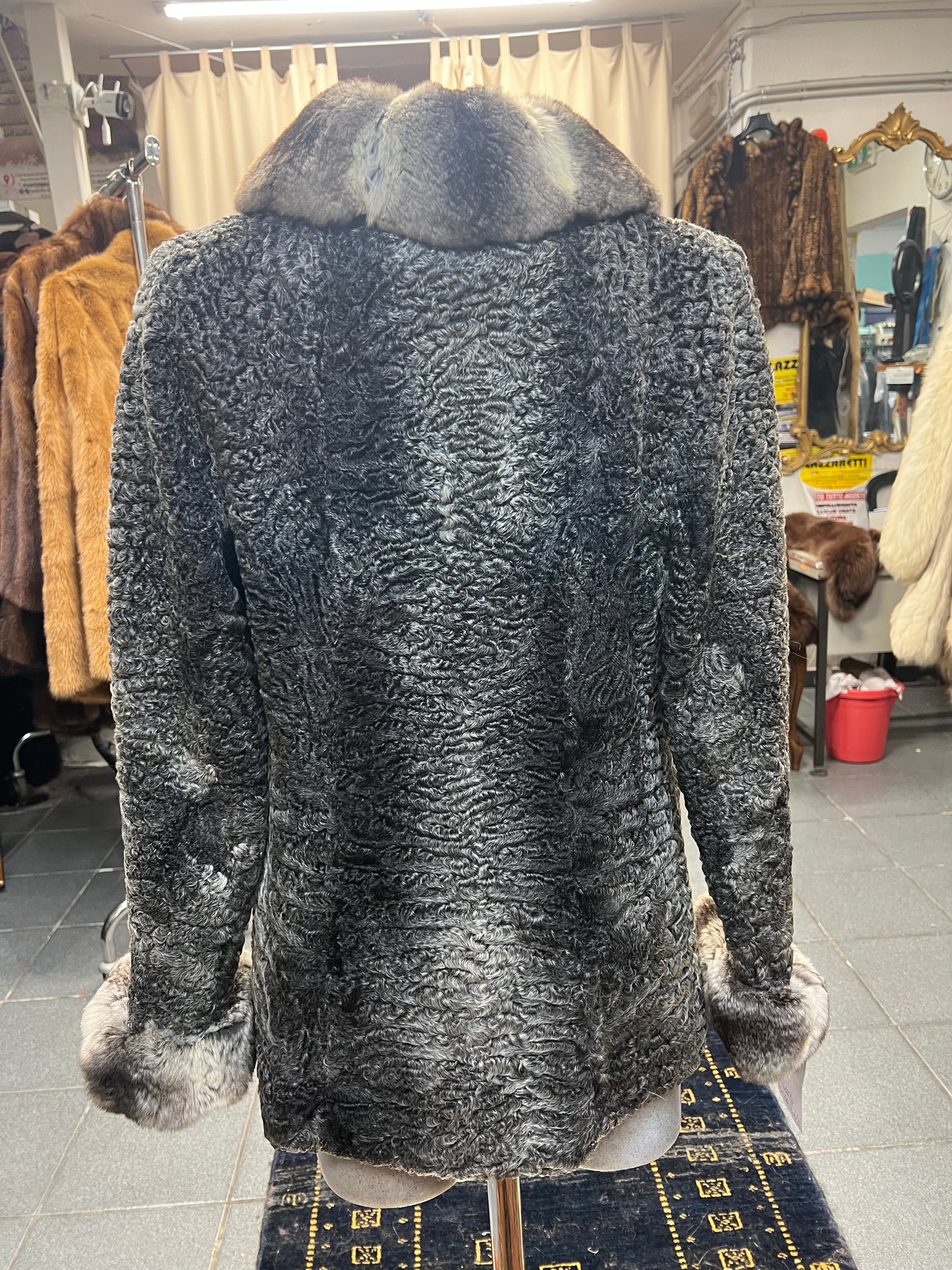 Manteau Astrakan Cincilla