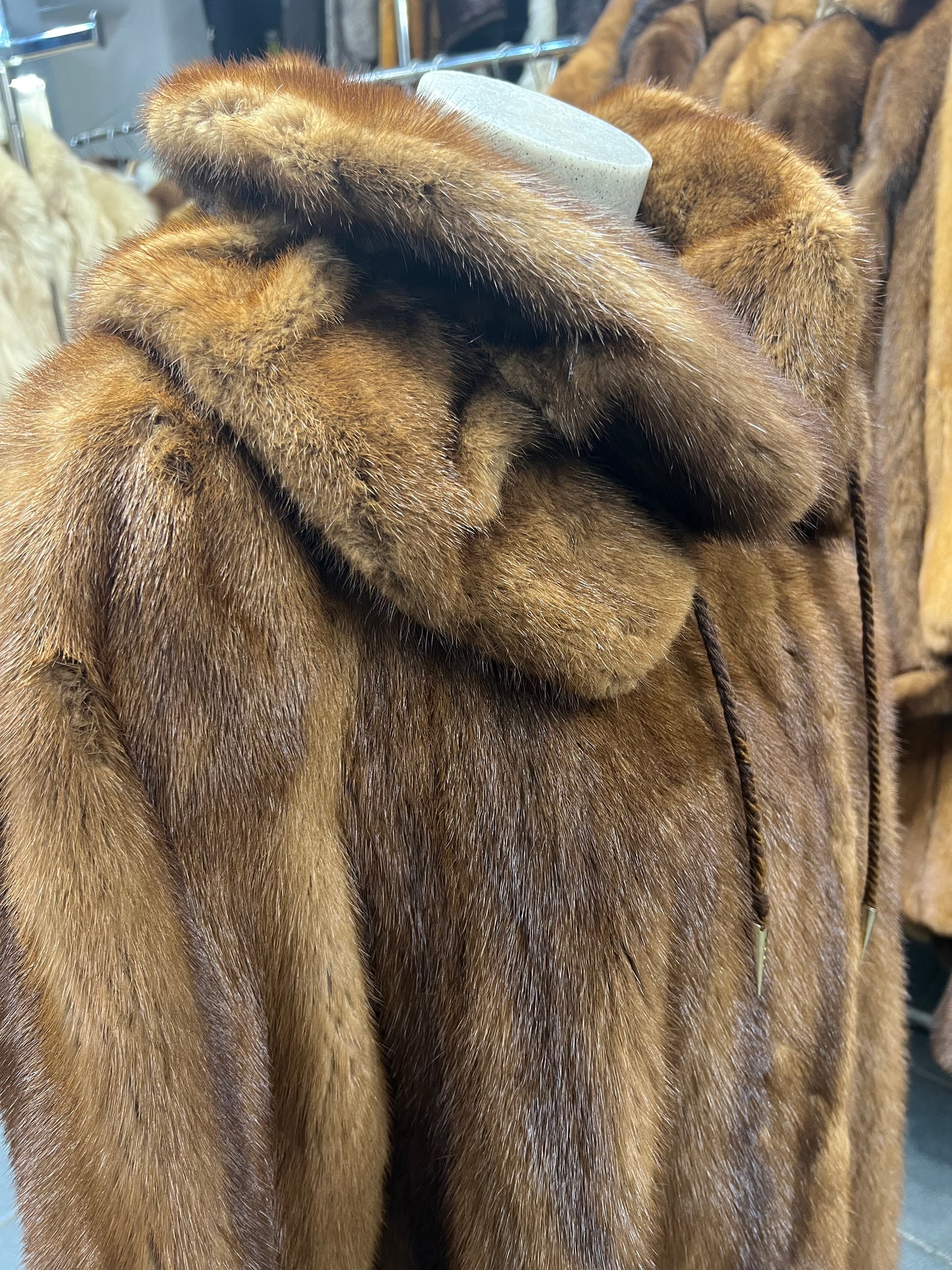 Manteau en fourrure de vison