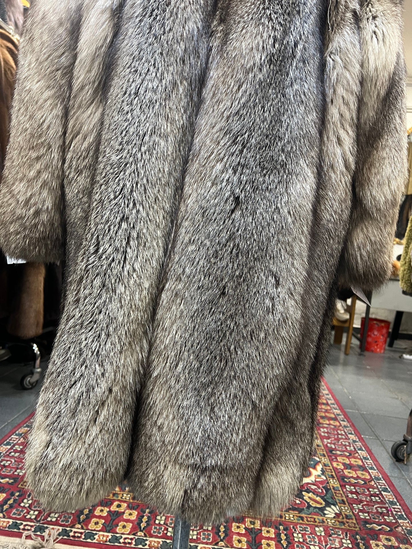 Manteau en fourrure de renard Isabelle 2841