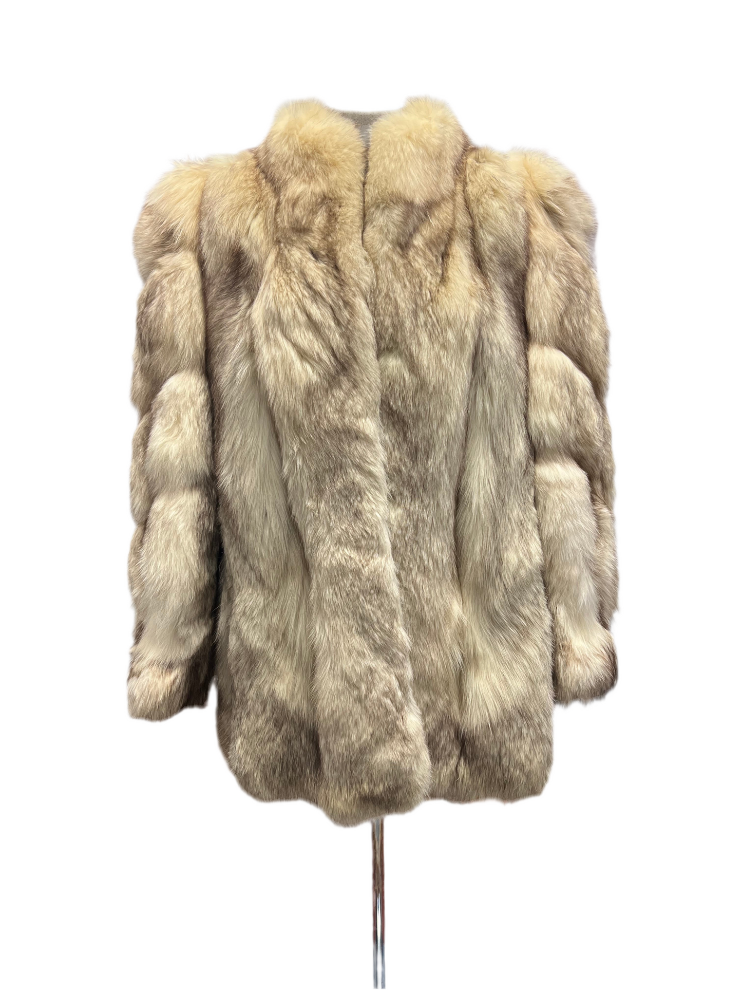 Manteauen fourrure de renard