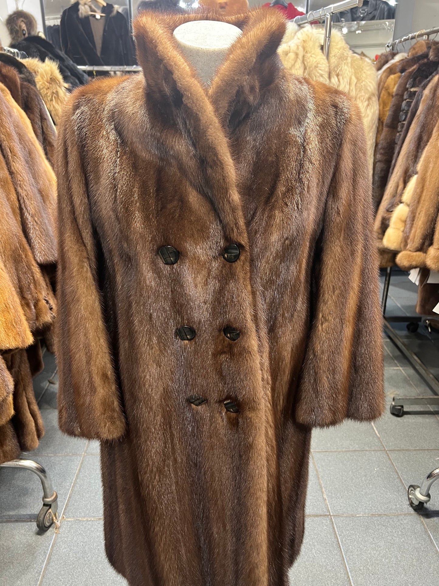 Manteau en fourrure de vison 2617