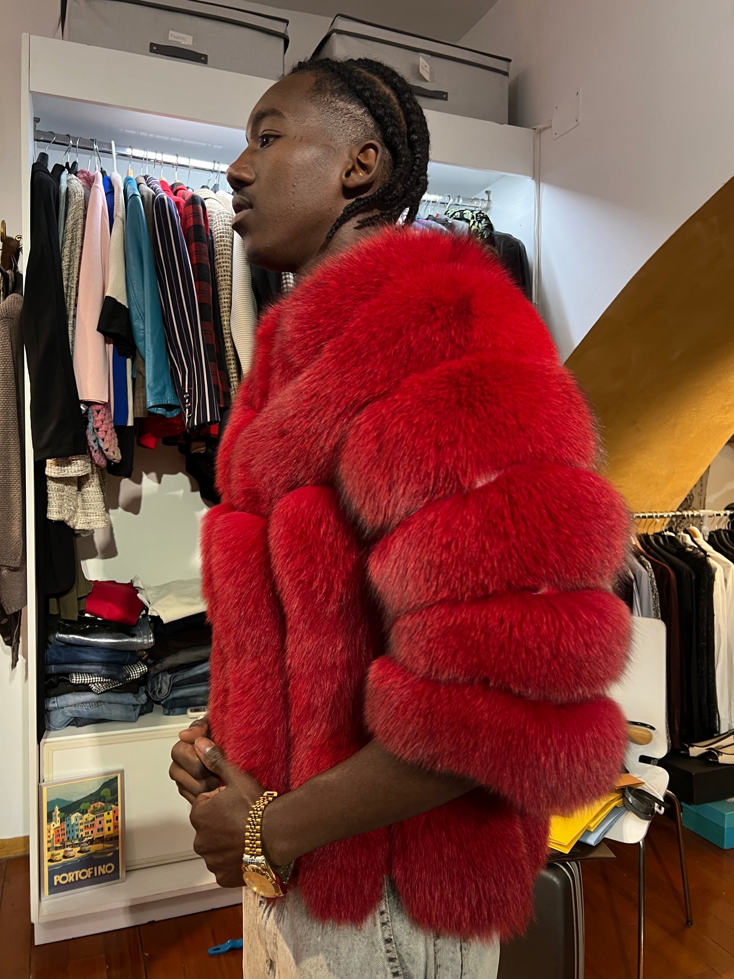 Veste en fourrure de Renard