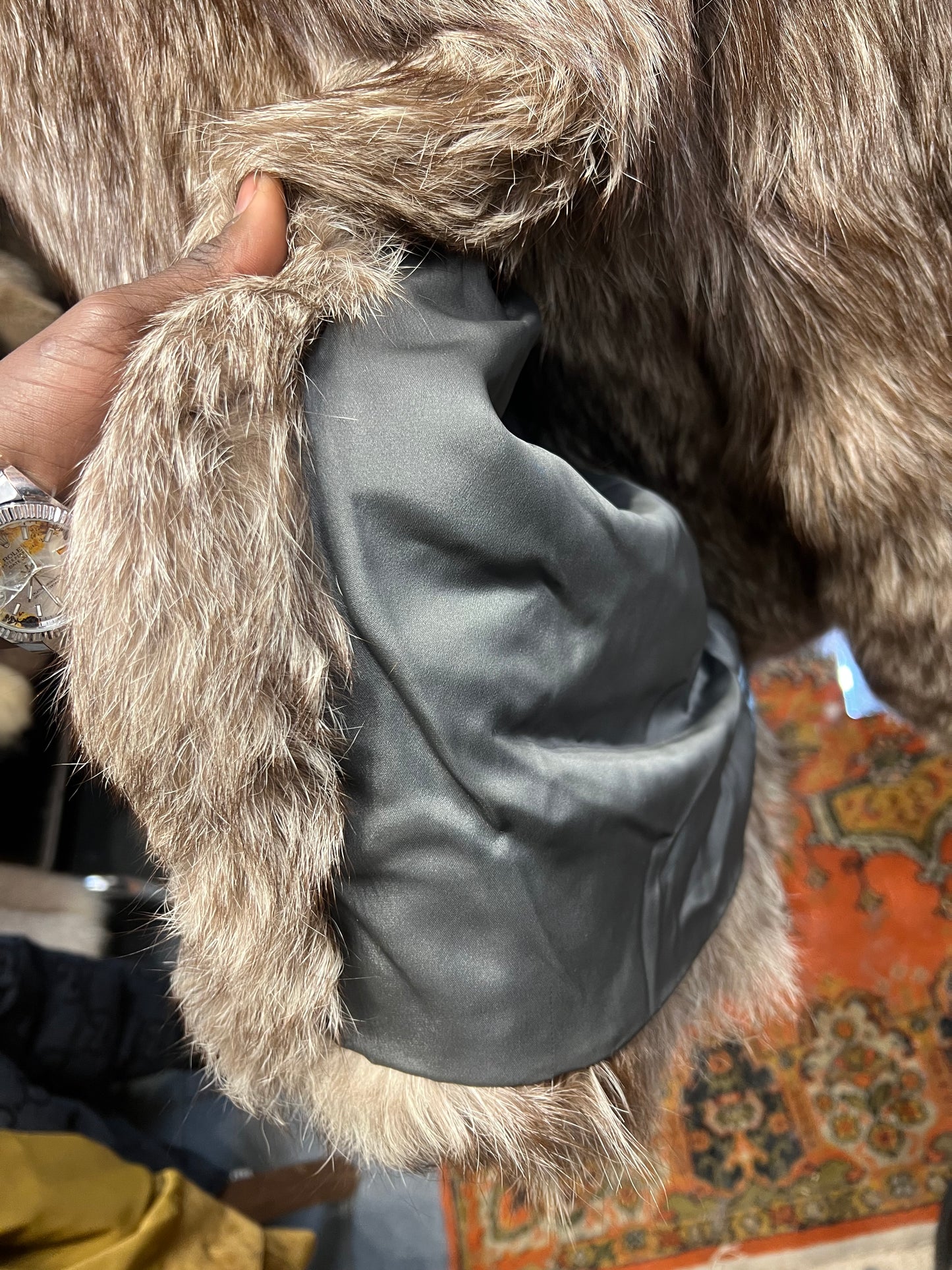 Manteau en renard Isabella 2701