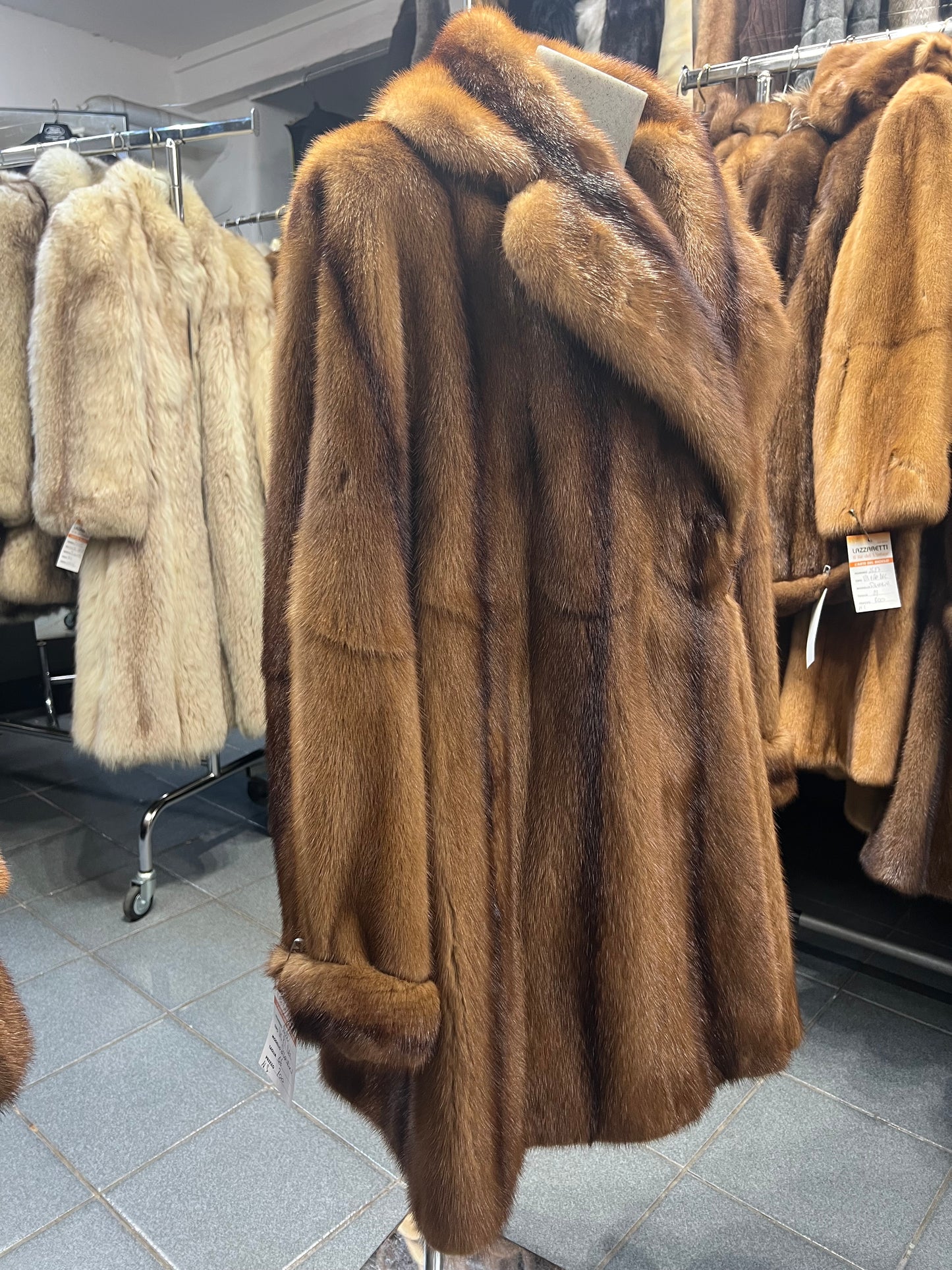 Manteau en fourrure Vison taille:L