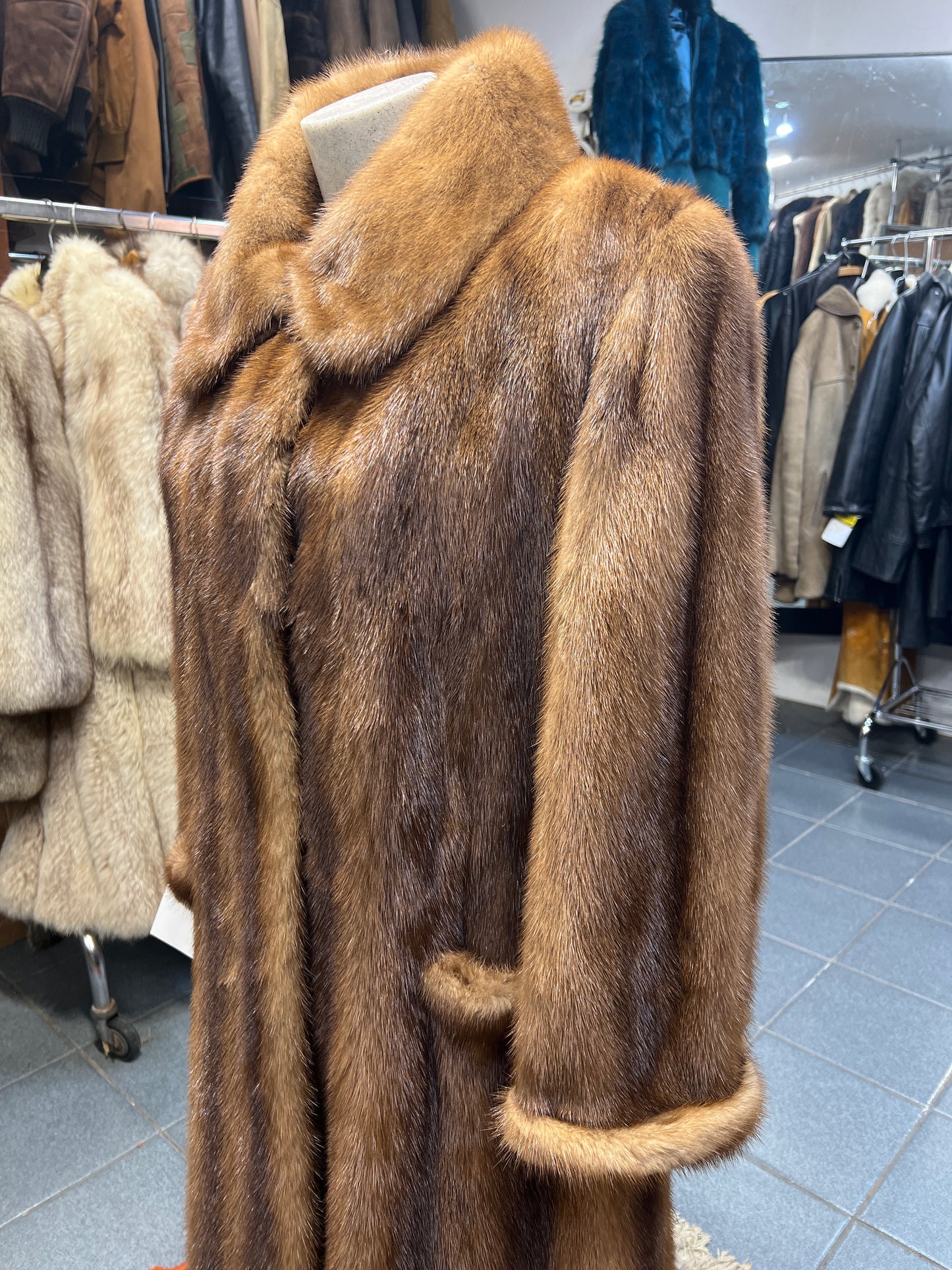 Manteau en fourrure de vison 2738