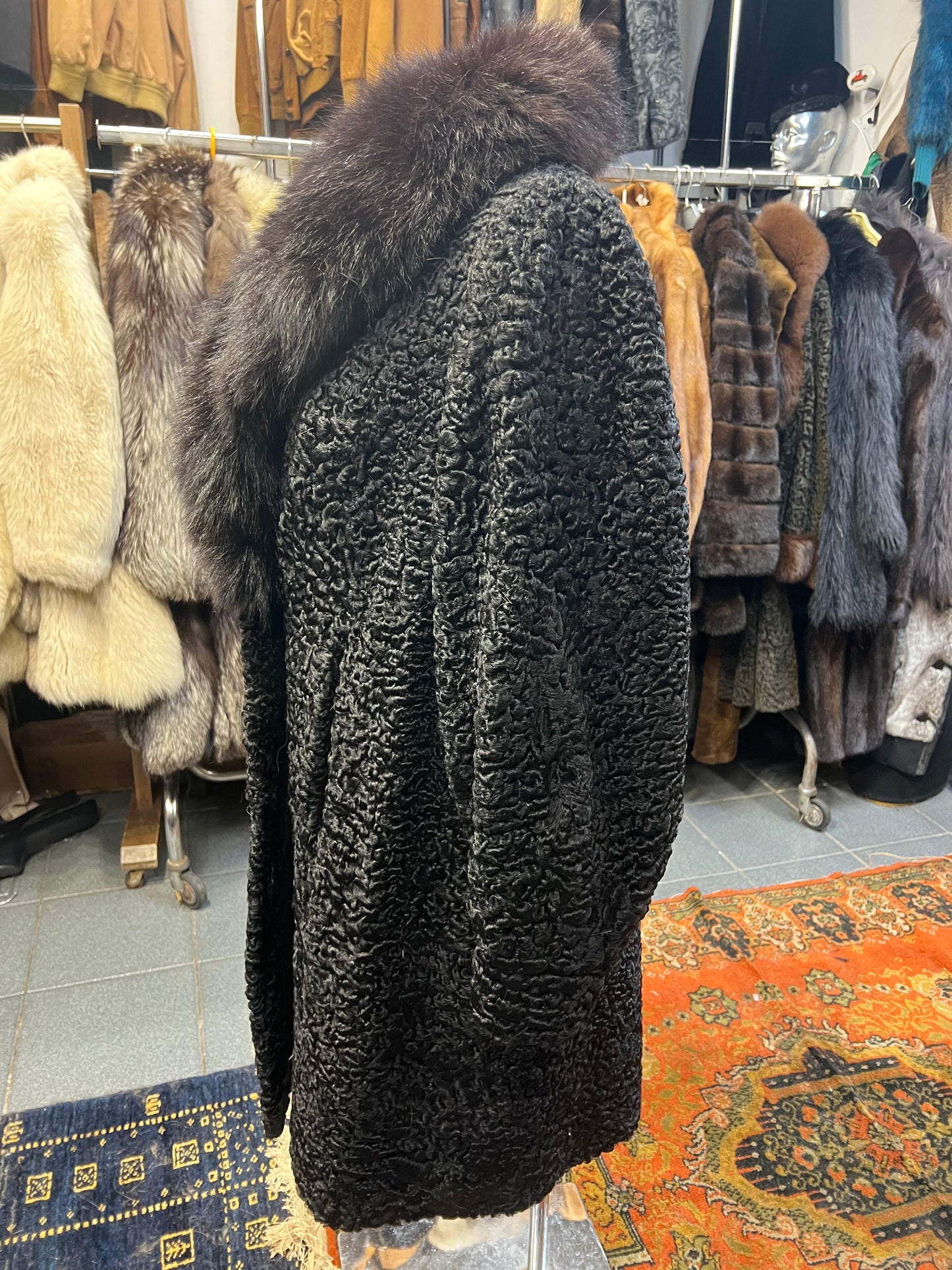 Manteau Persan col du renard