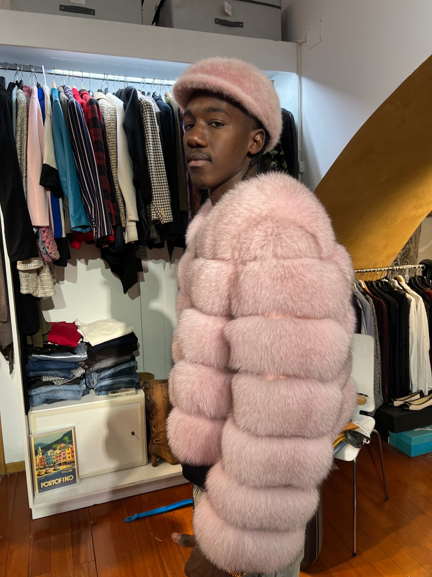 Veste en fourrure de Renard