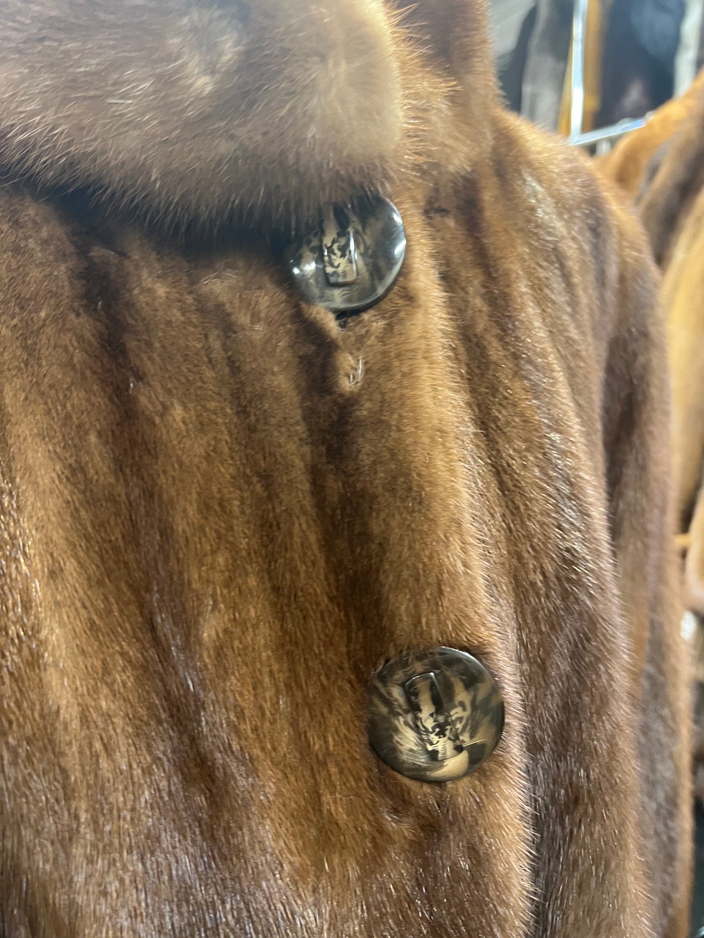 Manteau long de vison