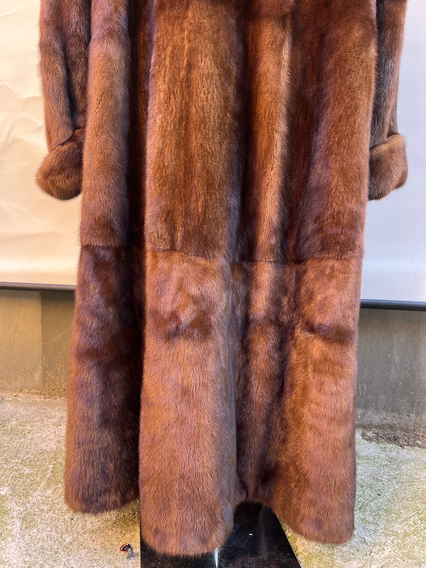 Vison long avec capuche 2715