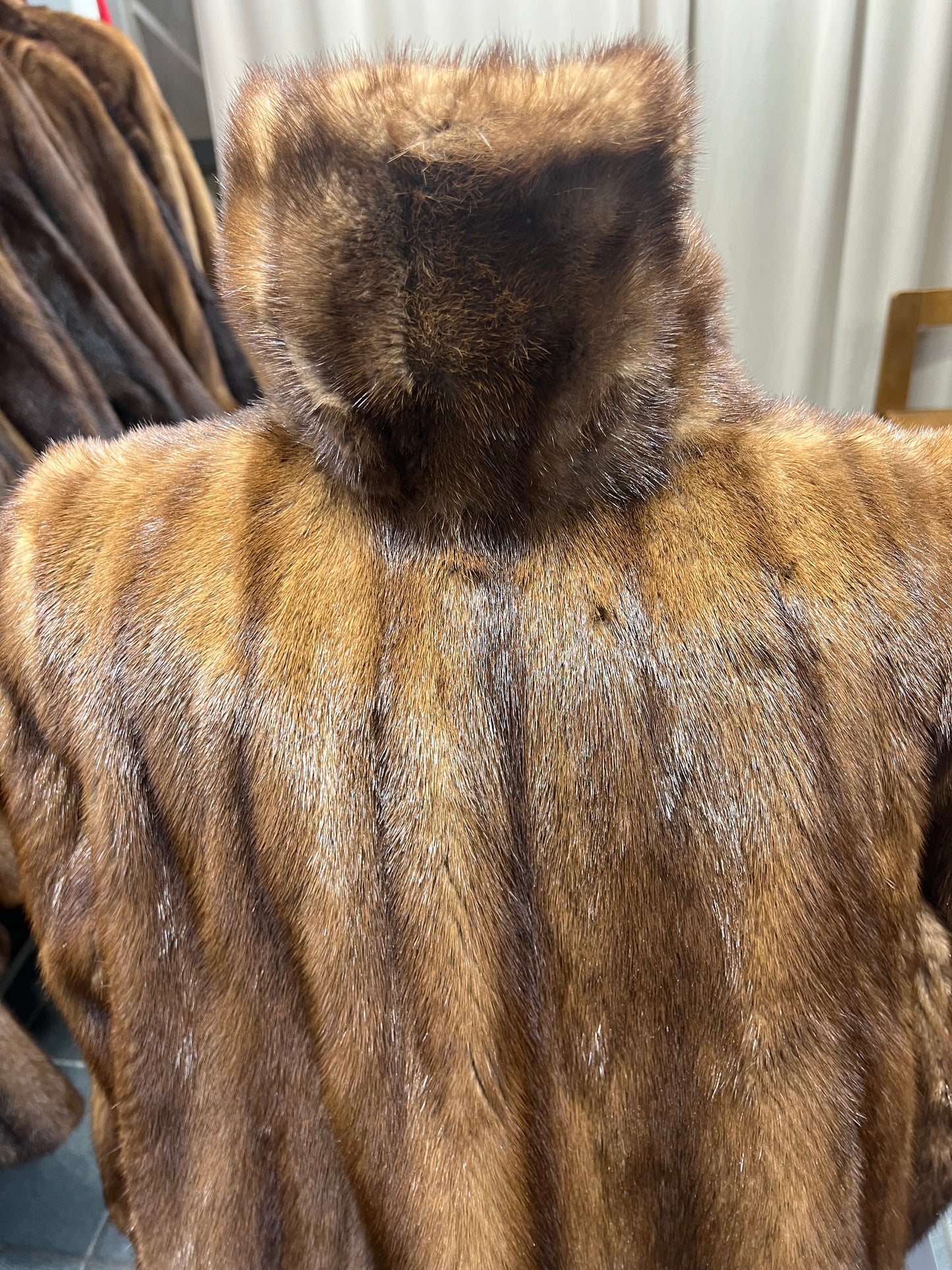 Manteau en fourrure de vison