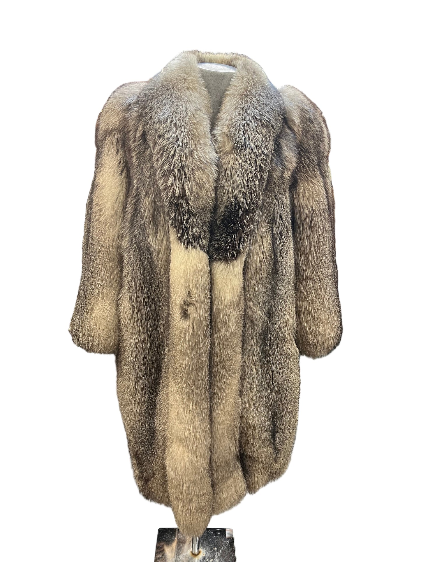 Manteau en fourrure de renard Isabelle 2841