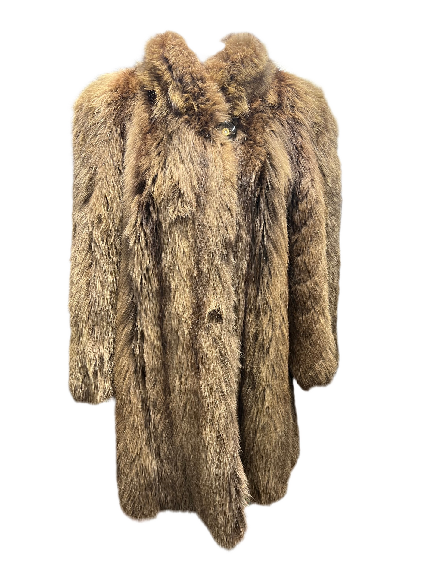 Manteau en Renard Tinté 2422