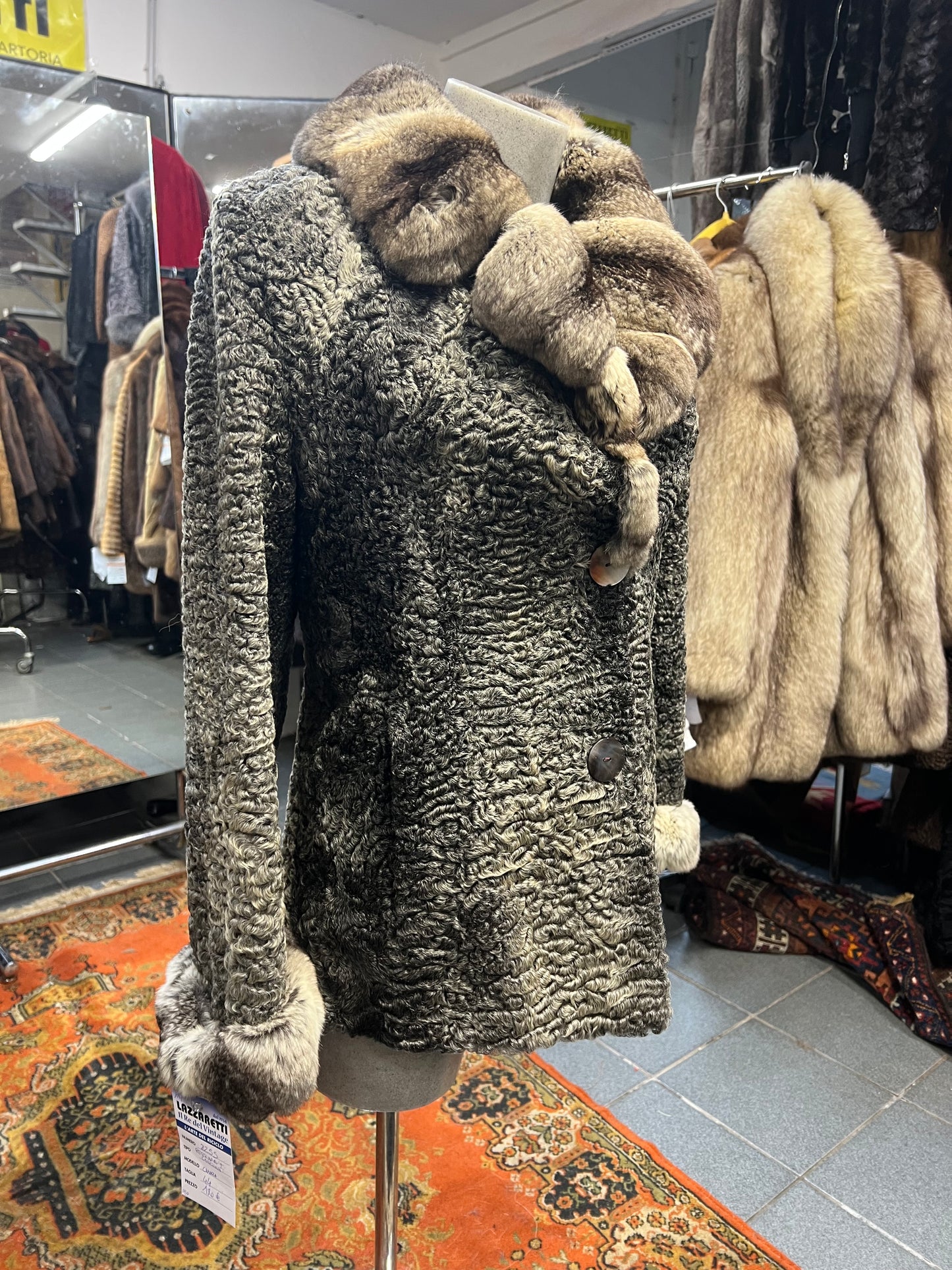 Manteau Astrakan Cincilla