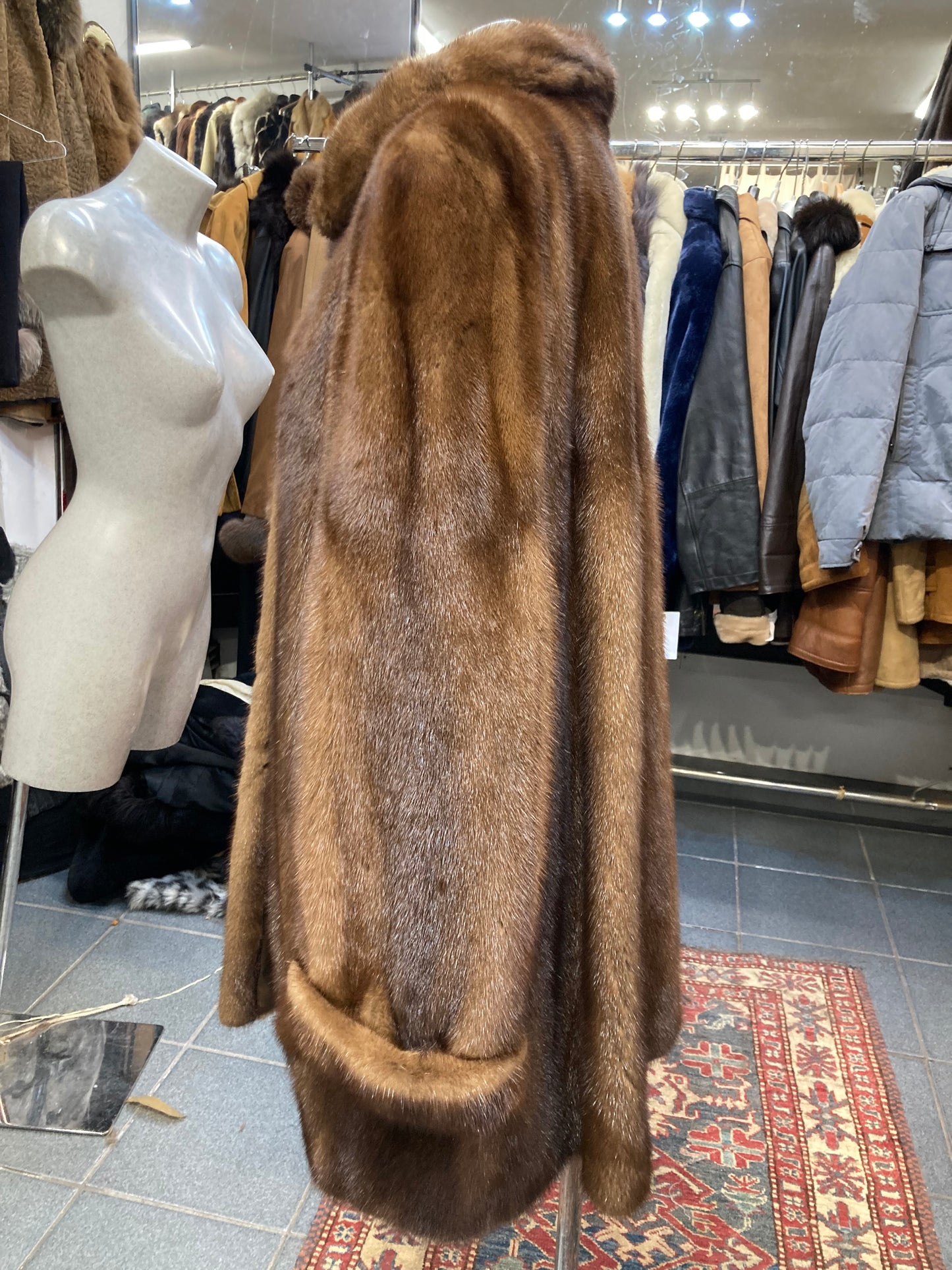 Manteau en Fourrure de Vision