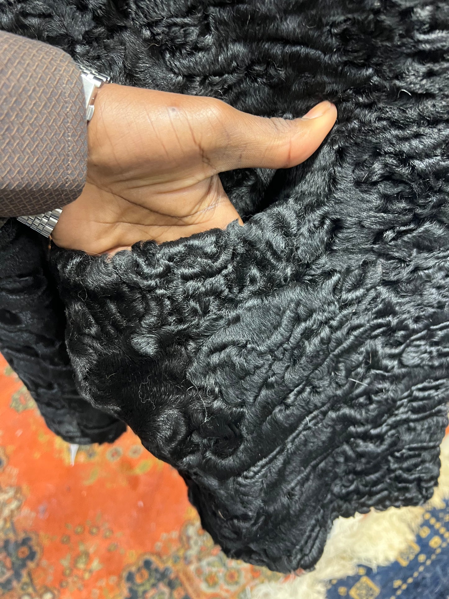 Manteau astrakan 2148