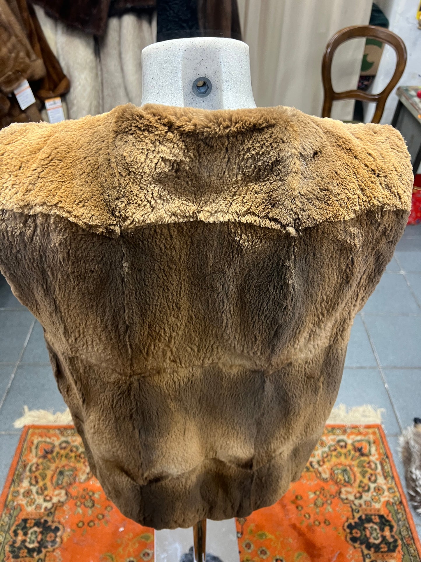 Gilet en fourrure de castor 🦫