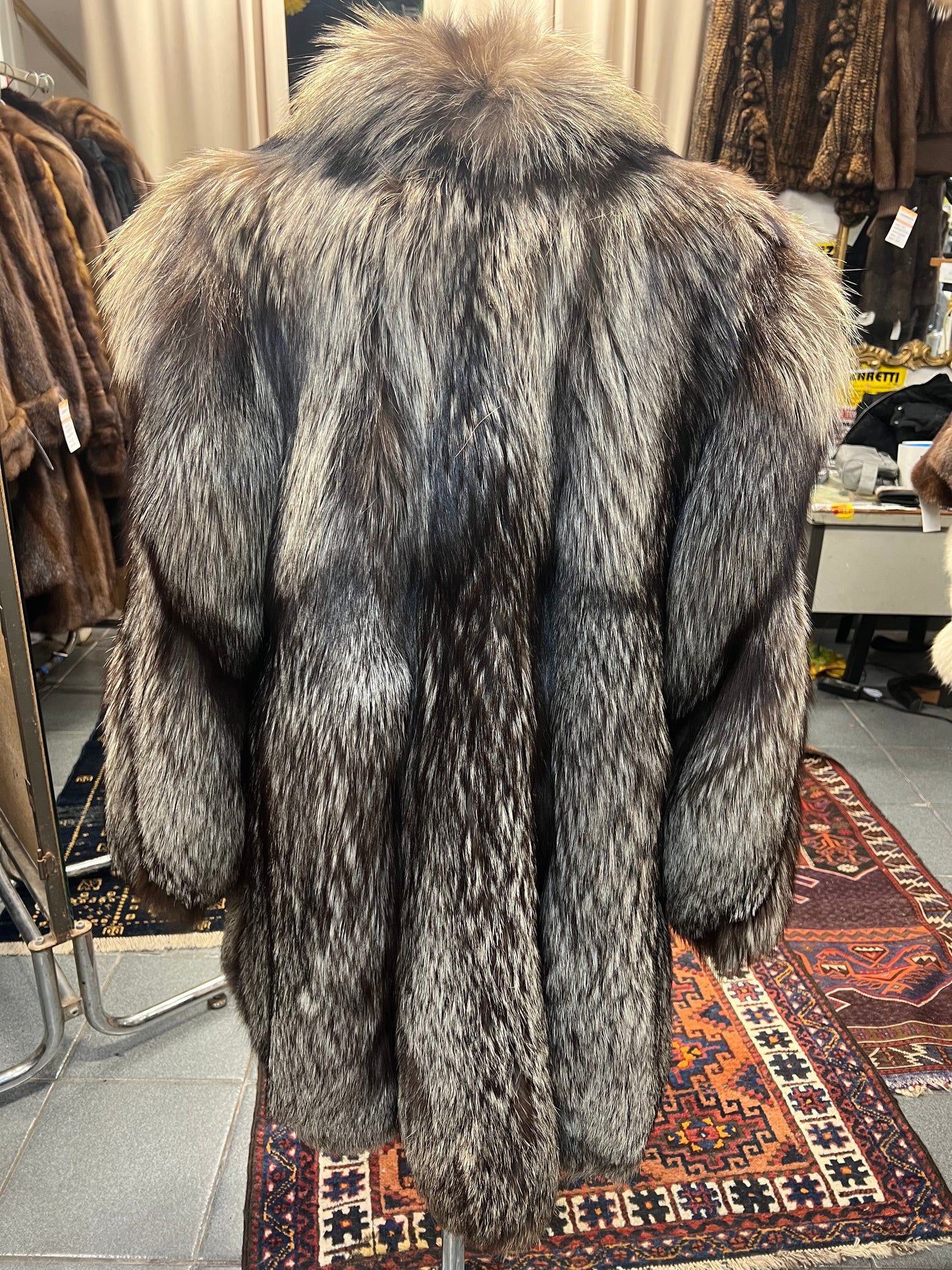 Manteau Renard argenté 2354