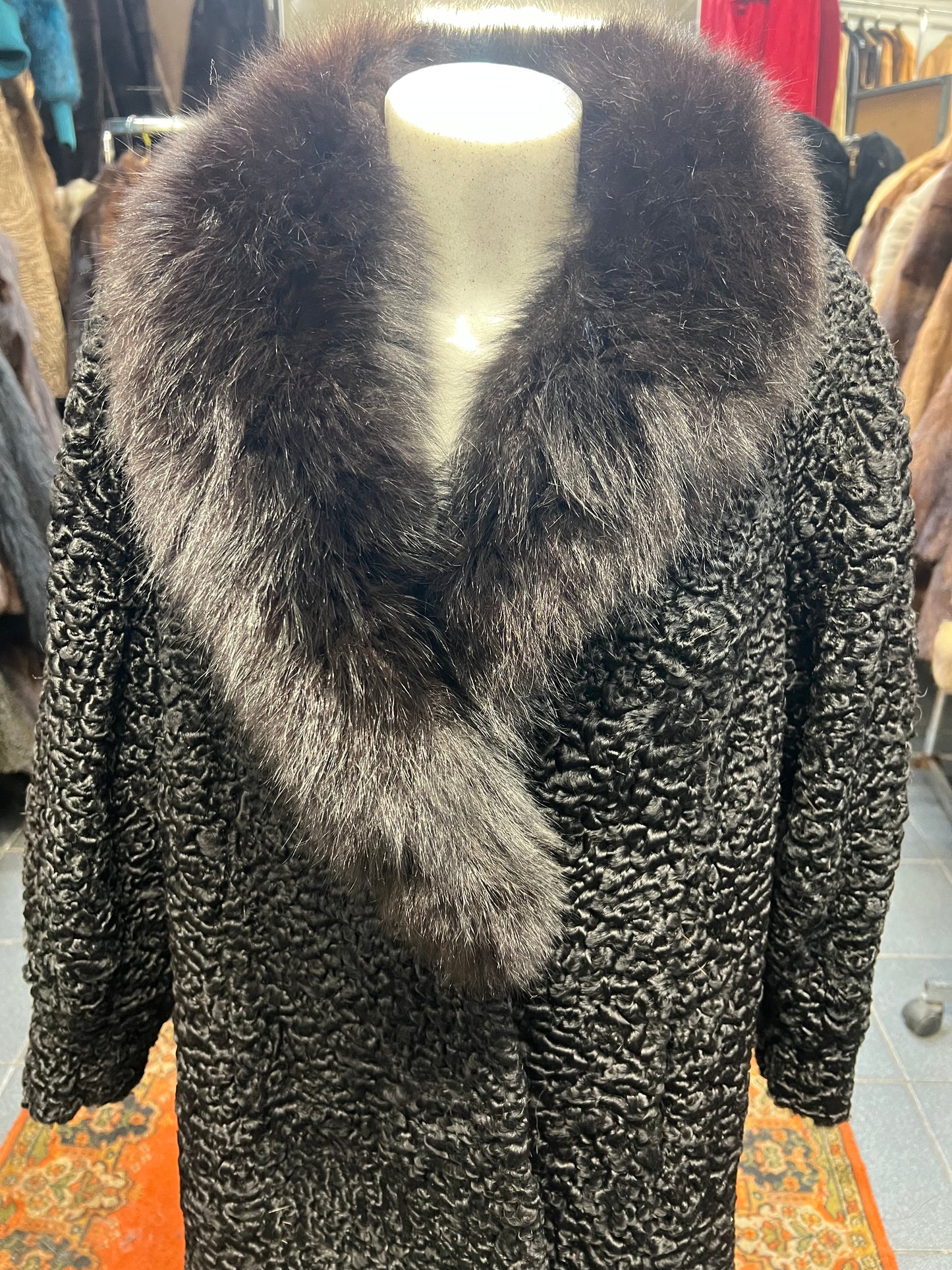 Manteau Persan col du renard