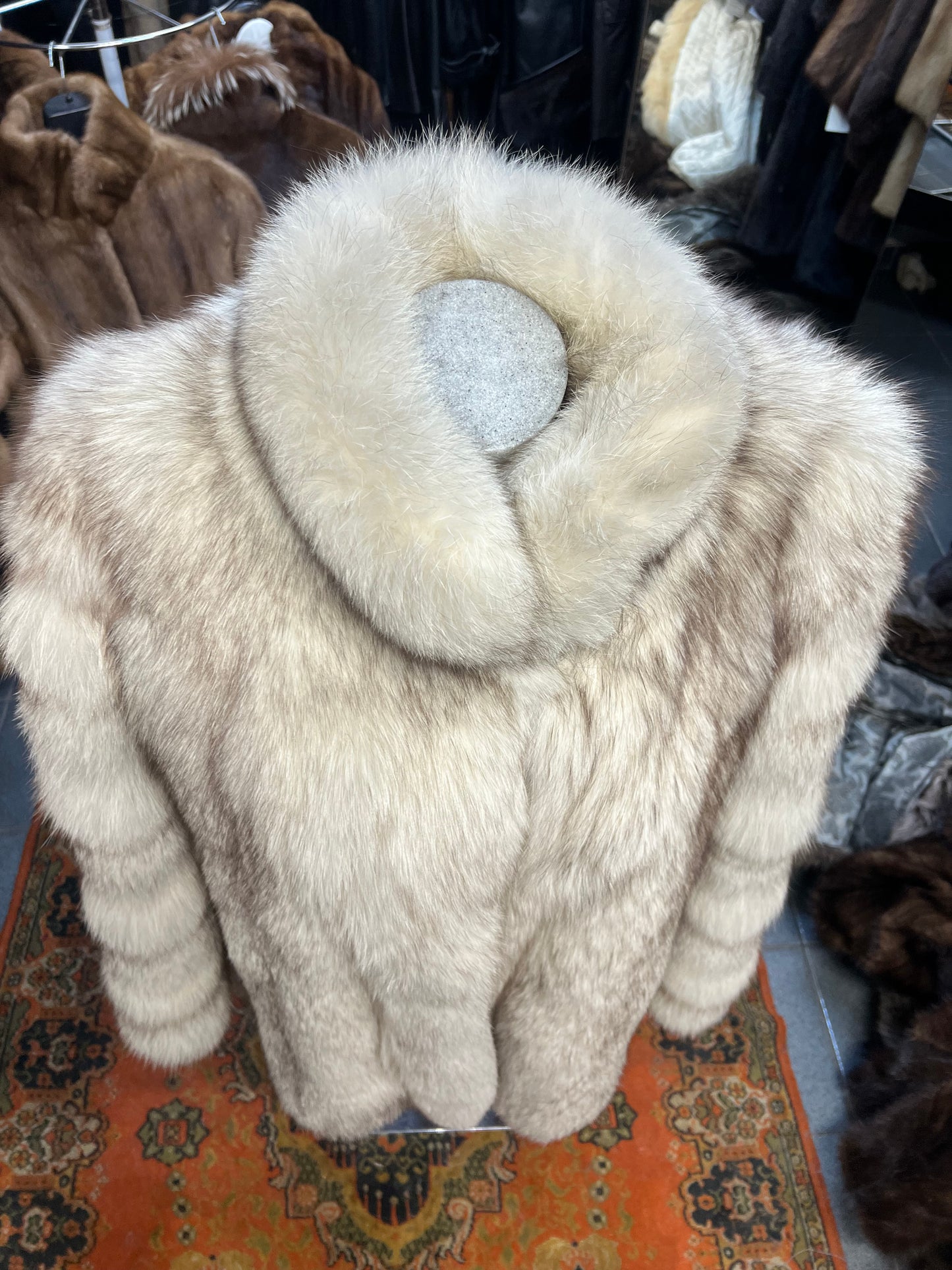 Manteau en fourrure de renard Groeland 2748