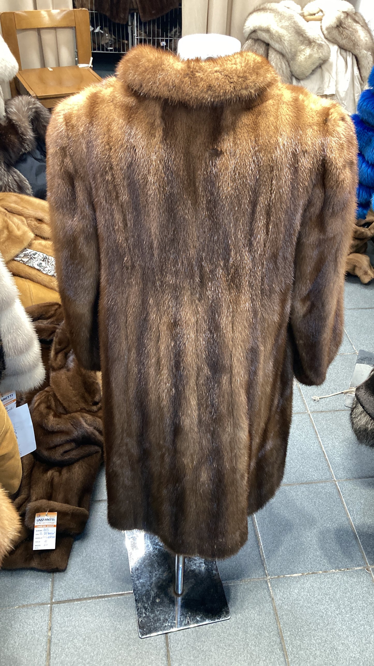 Manteau en fourrure vison