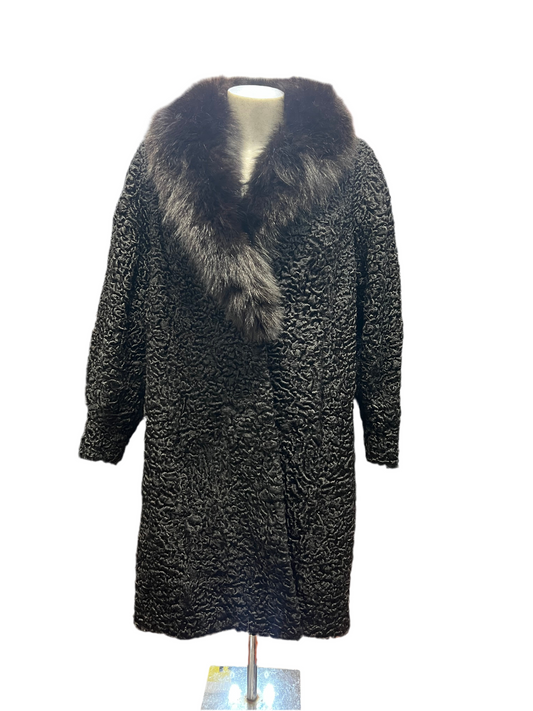 Manteau Persan col du renard