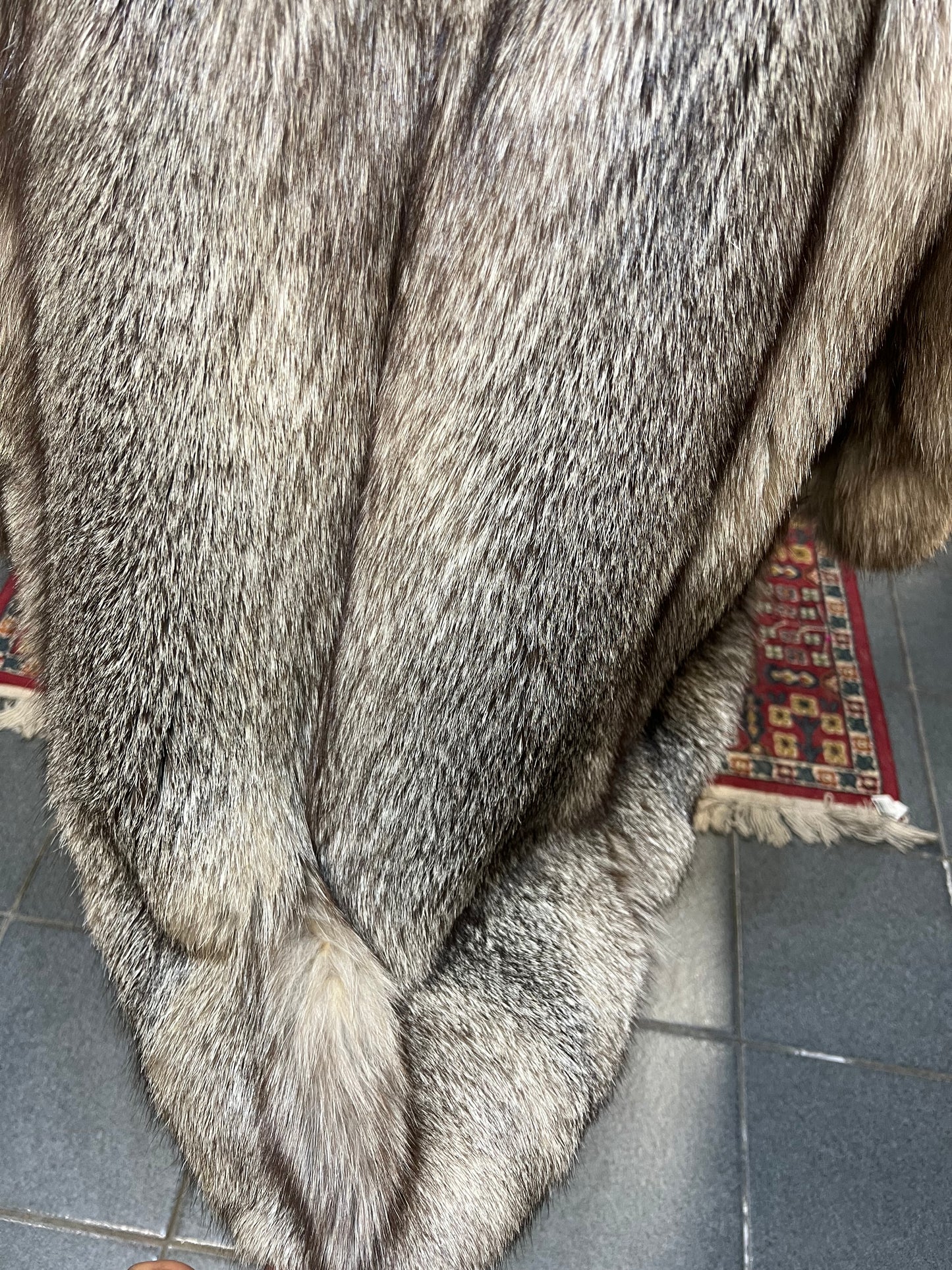 Manteau en fourrure de renard Isabelle 2841