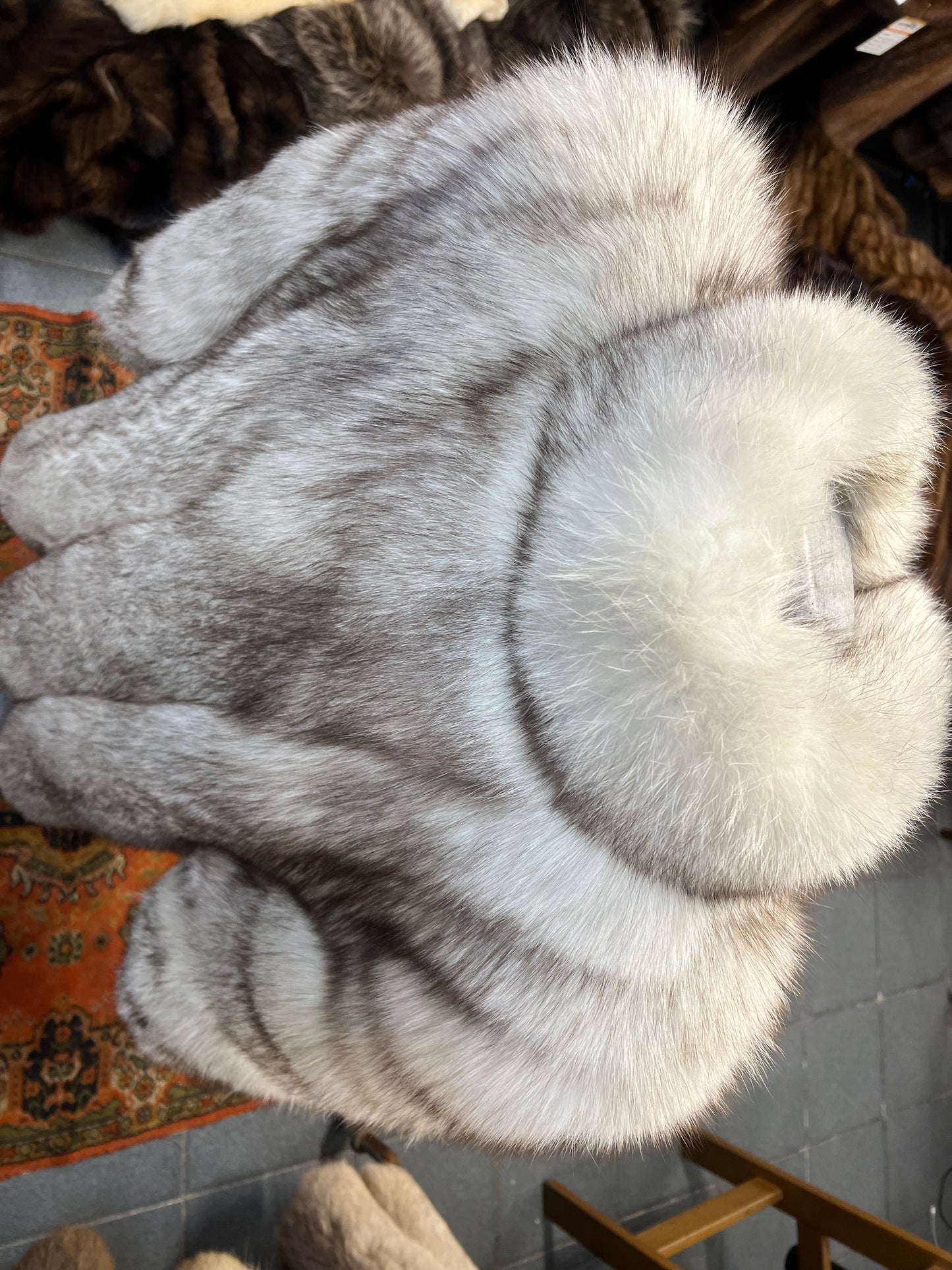 Manteau en fourrure de renard Groeland 2748