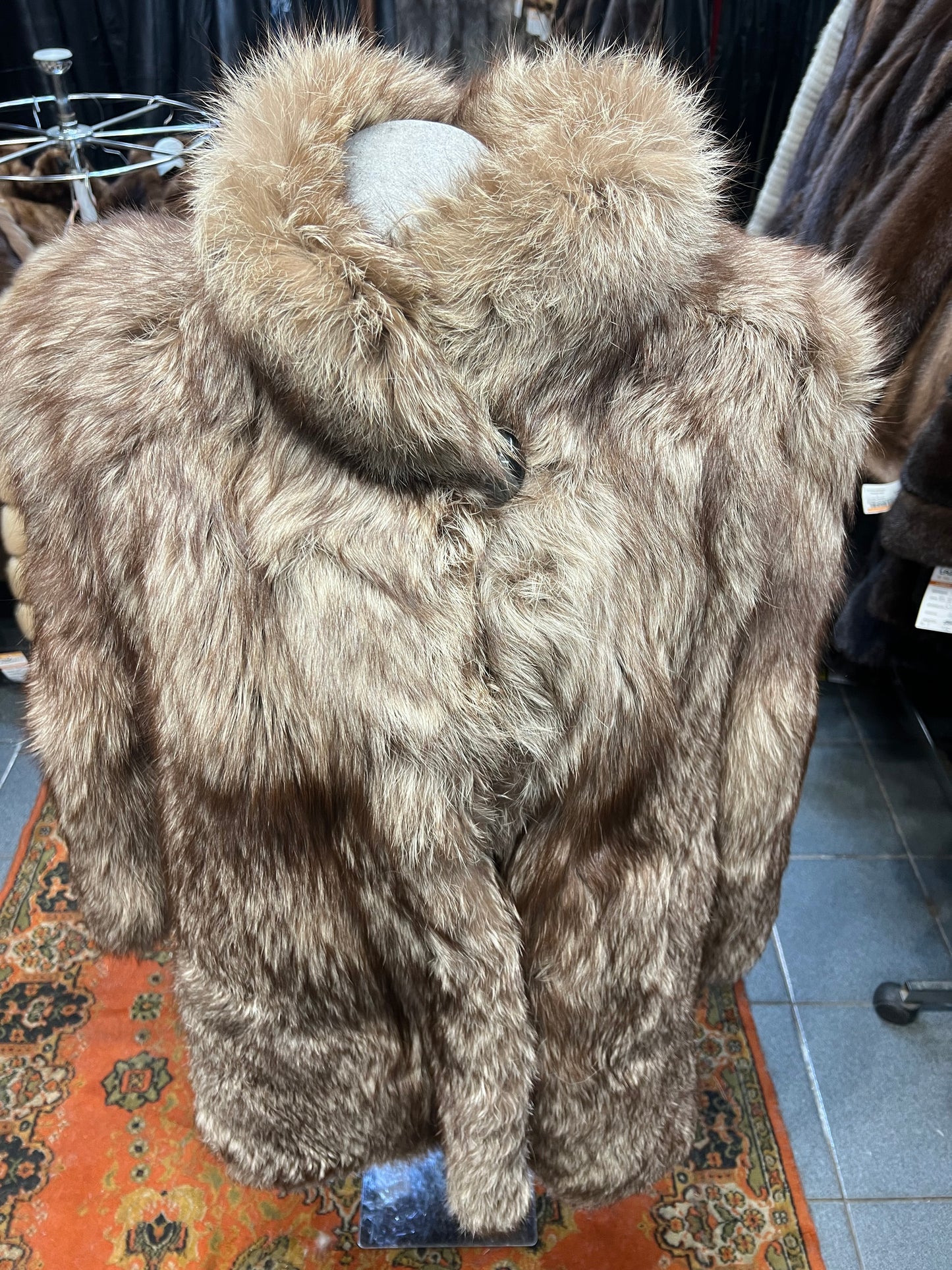 Manteau en renard Isabella 2701