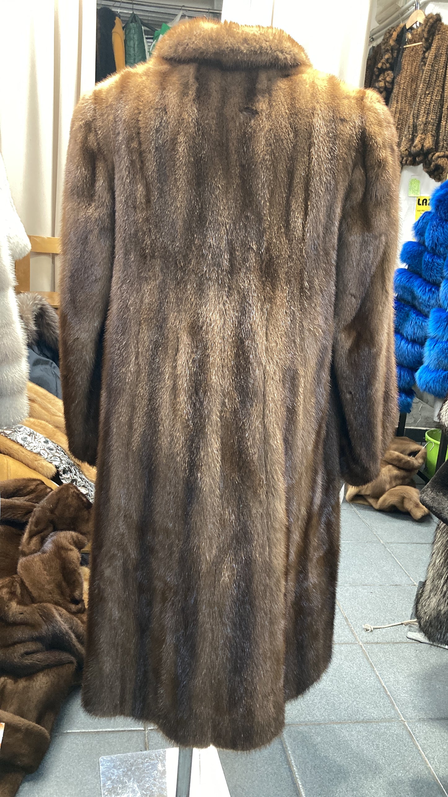 Manteau en fourrure vison