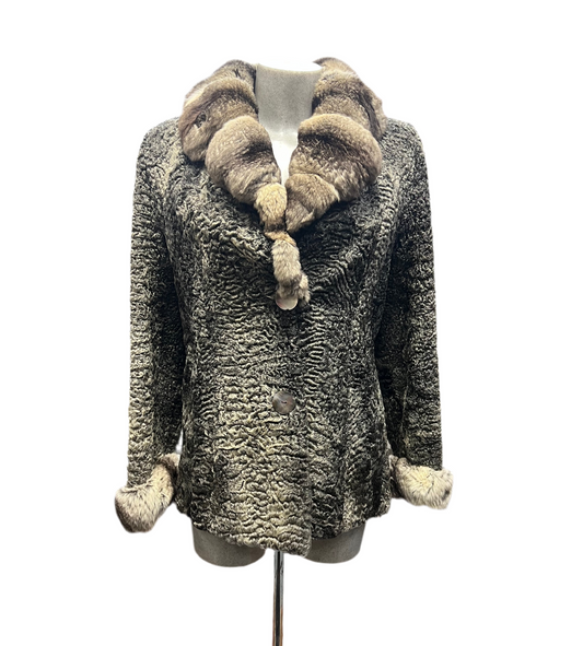 Manteau Astrakan Cincilla