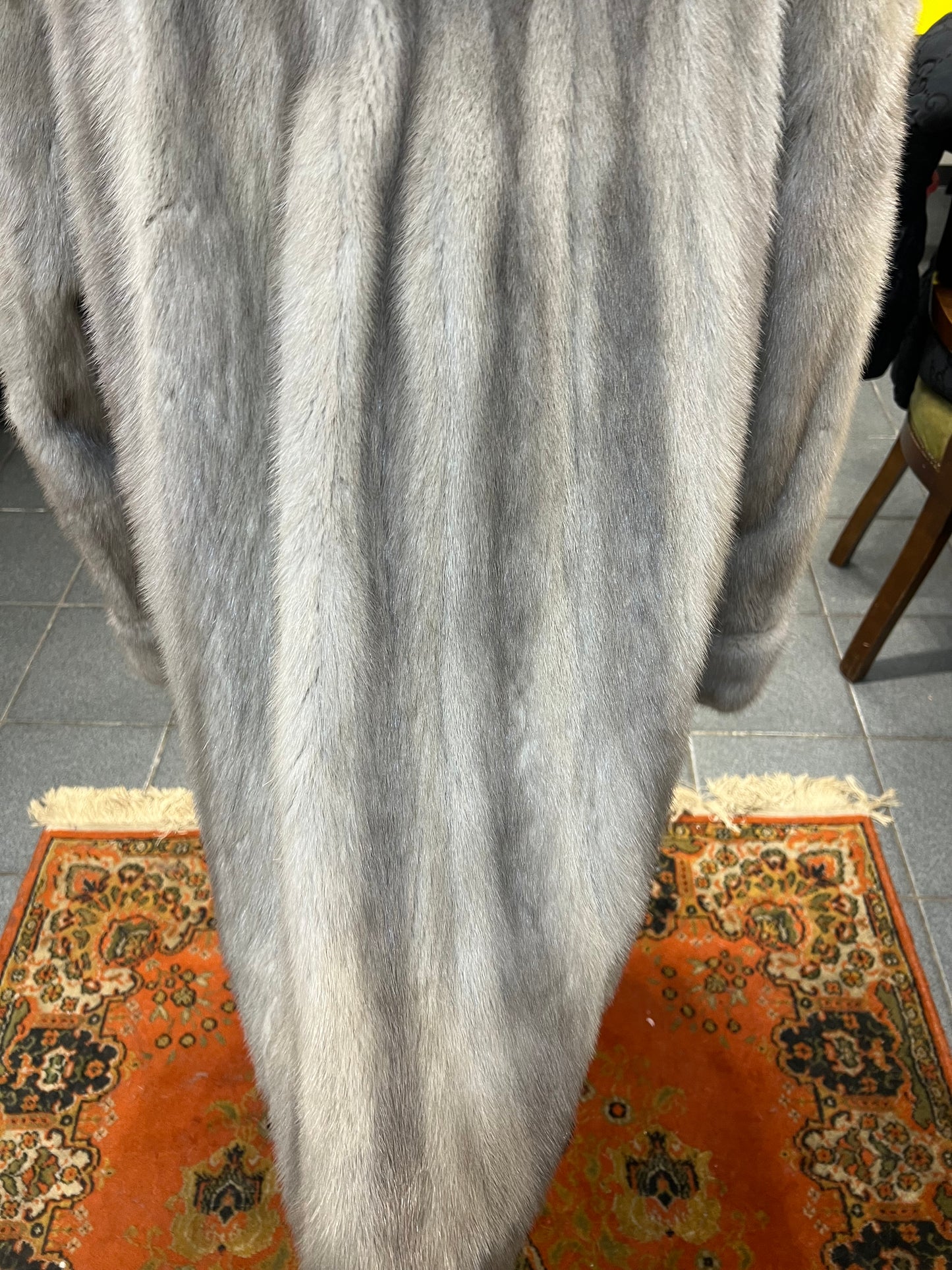 Vison silver col en américain