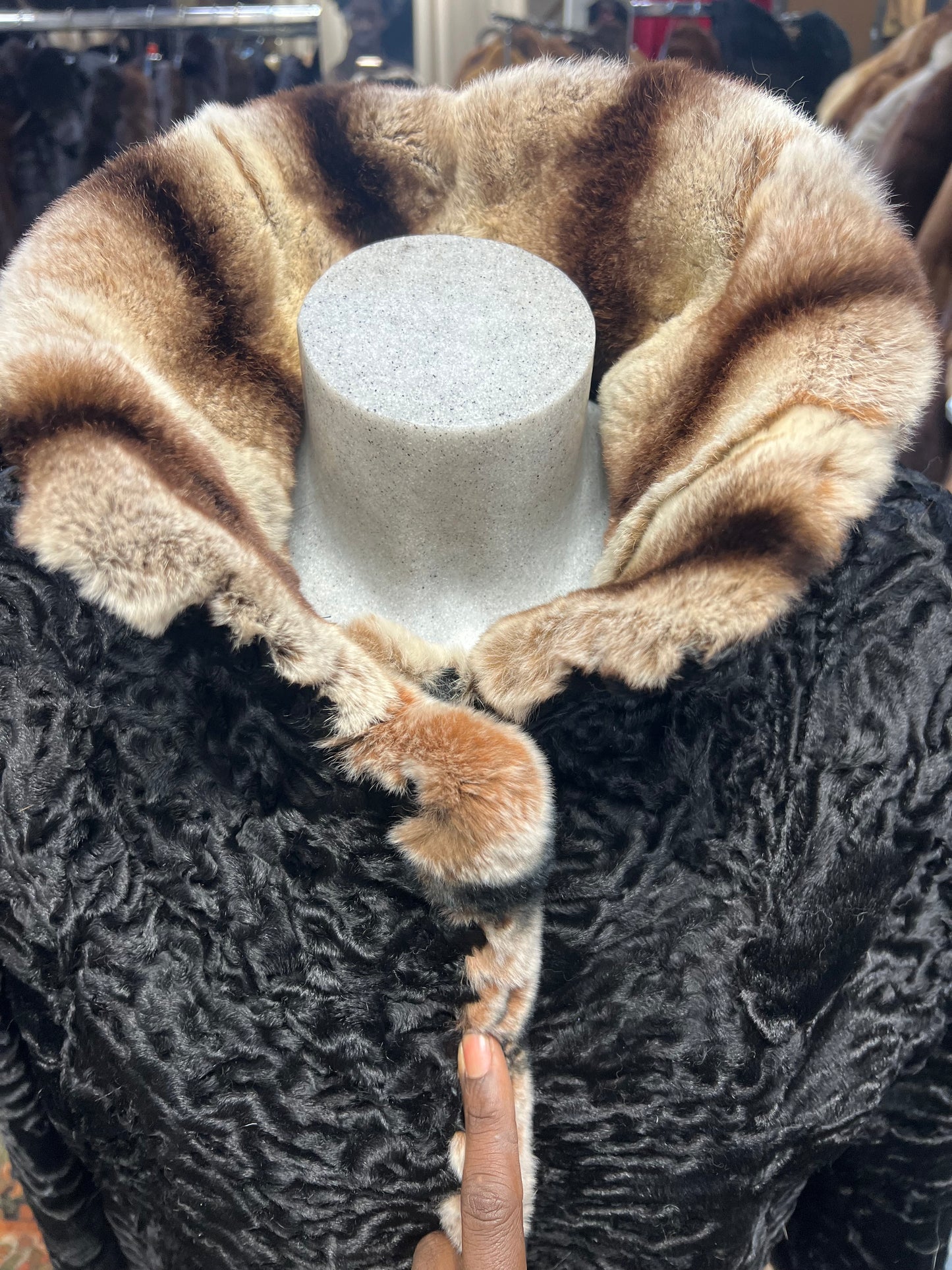 Manteau astrakan 2148