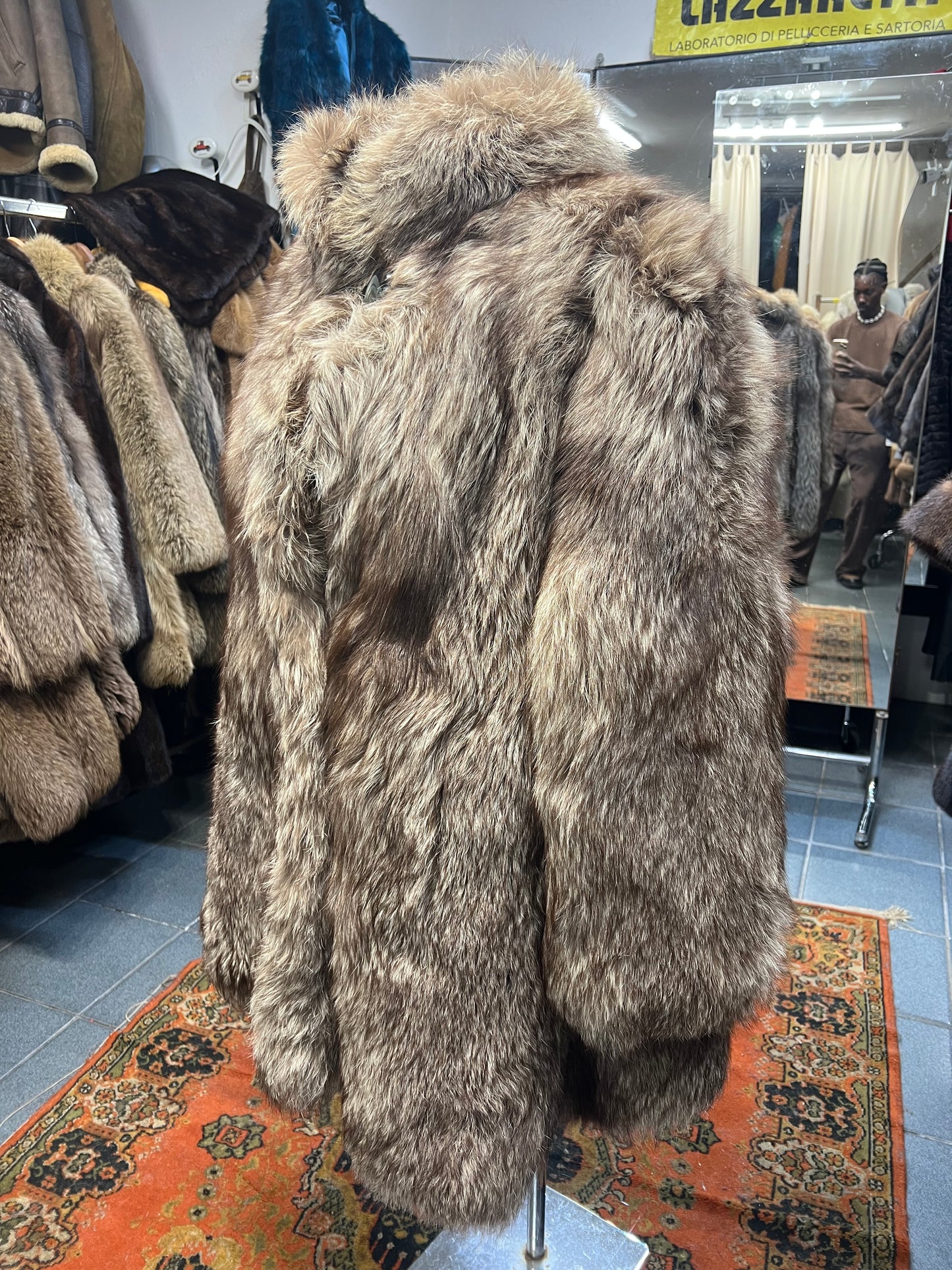 Manteau en renard Isabella 2701