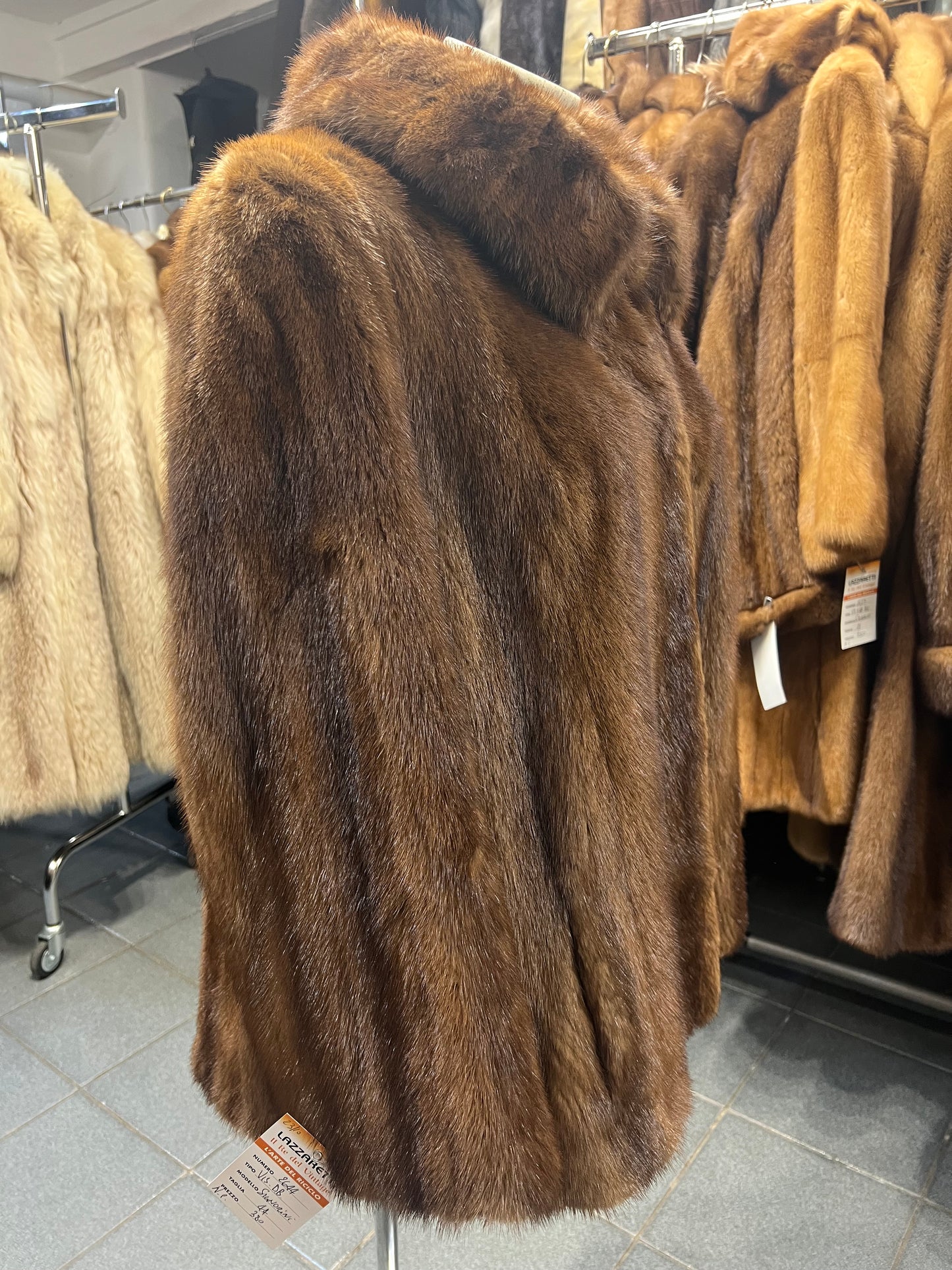 Manteau en fourrure de vison